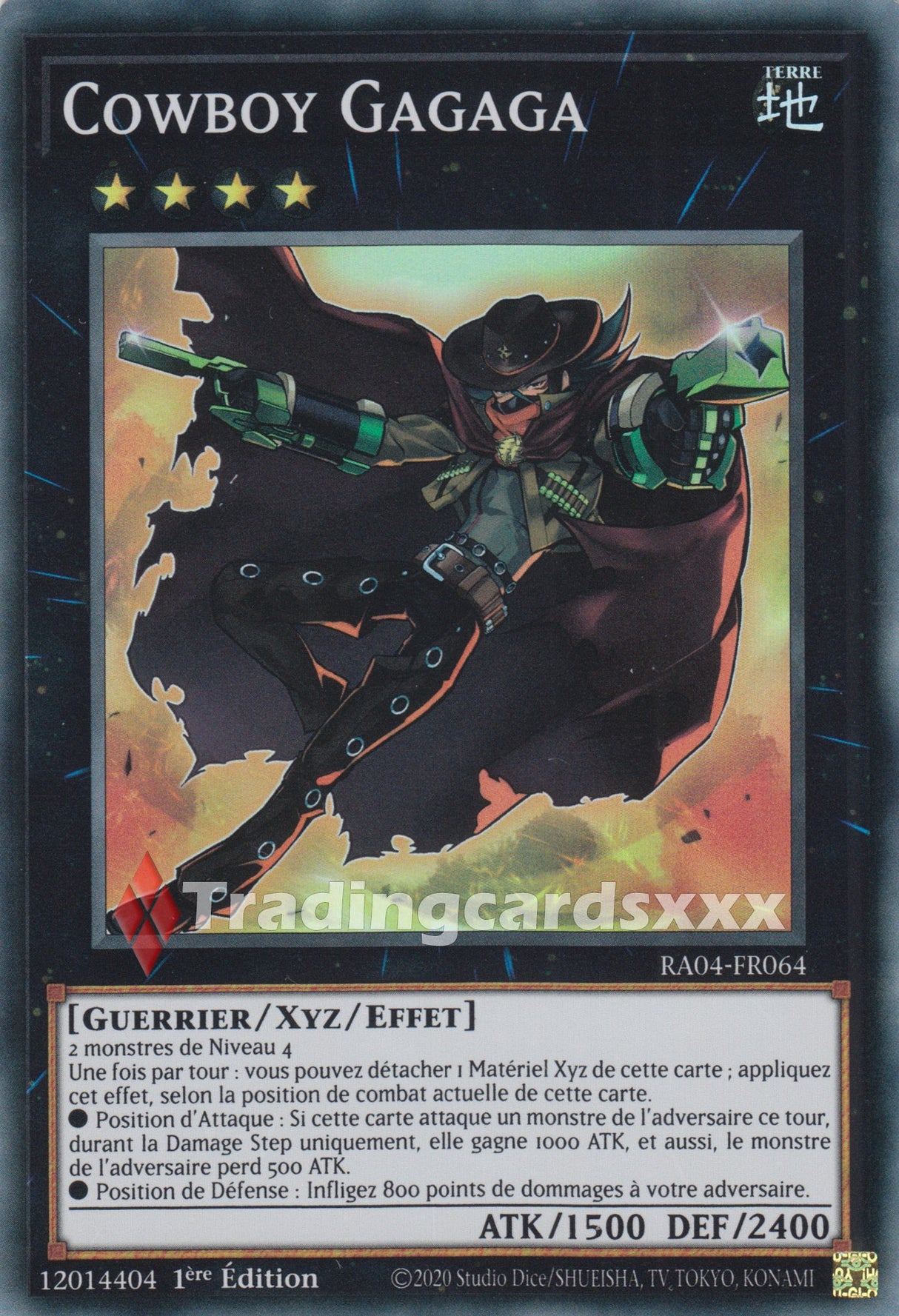 Yu-Gi-Oh! Cowboy Gagaga : RA04-FR064