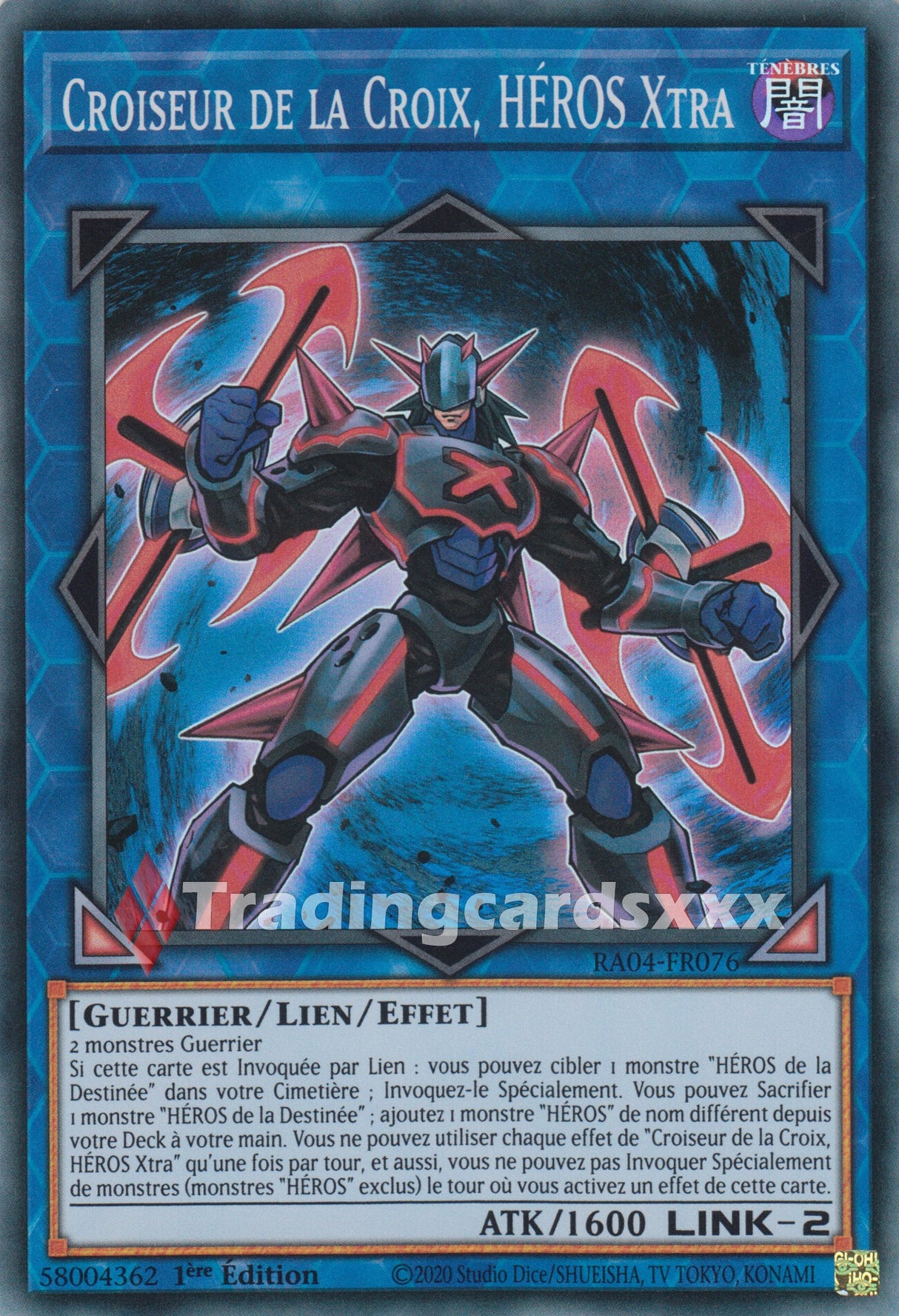 Yu-Gi-Oh! Croiseur de la Croix, HÉROS Xtra : RA04-FR076
