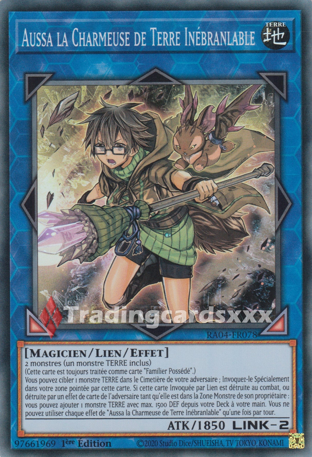 Yu-Gi-Oh! Aussa la Charmeuse de Terre Inébranlable : RA04-FR078