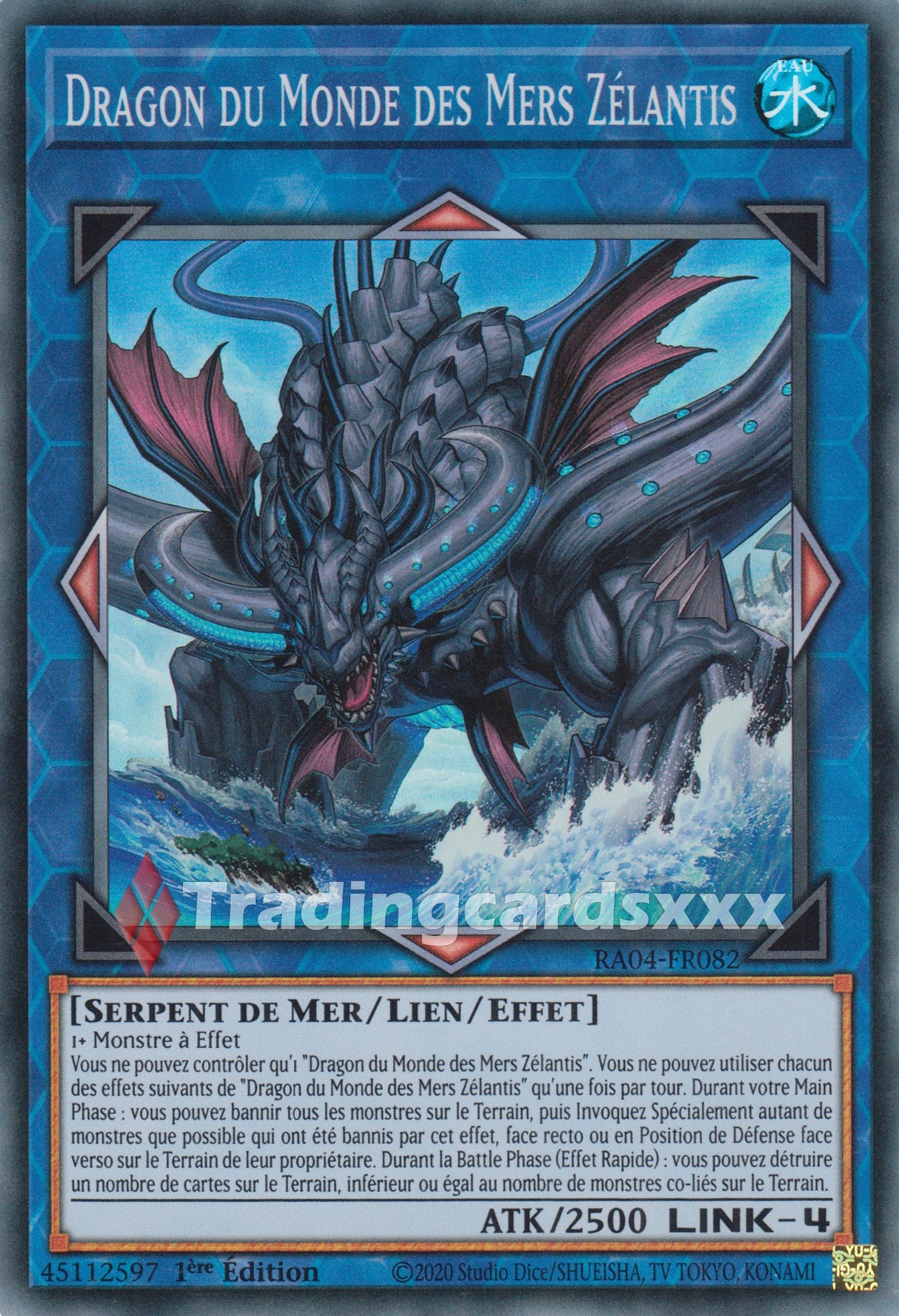 Yu-Gi-Oh! Dragon du Monde des Mers Zélantis : RA04-FR082
