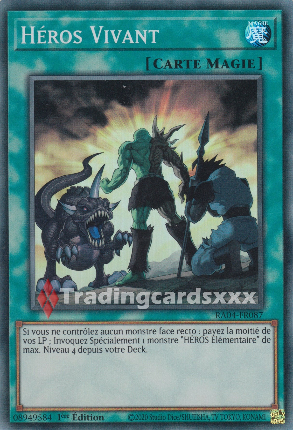 Yu-Gi-Oh! Héros Vivant : RA04-FR087