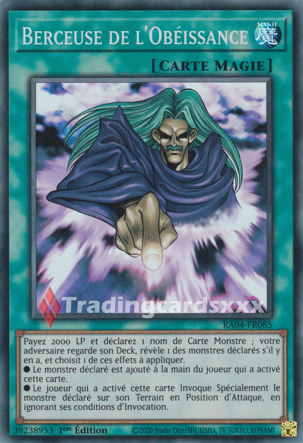 Yu-Gi-Oh! Berceuse de l'Obéissance : RA04-FR085