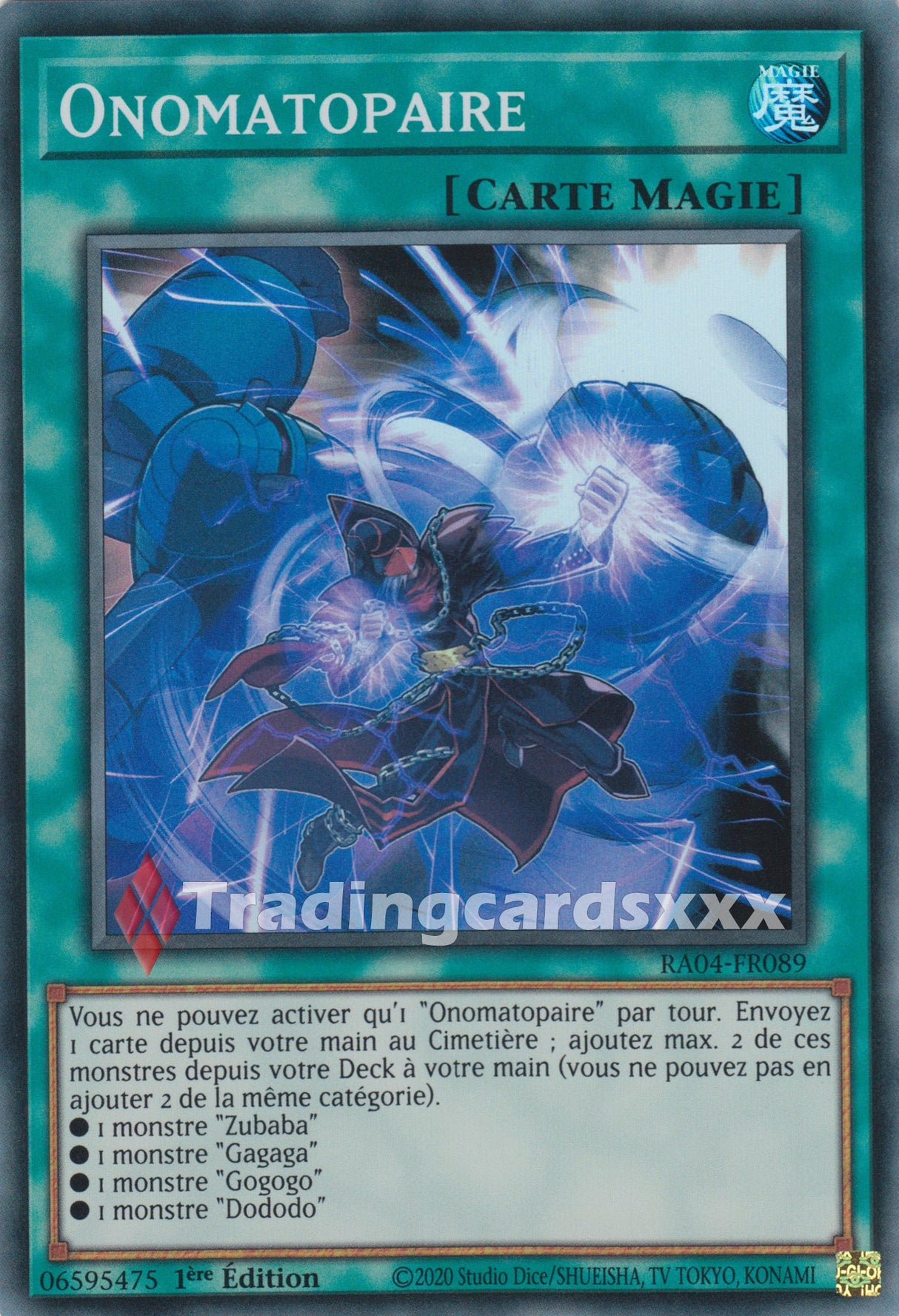 Yu-Gi-Oh! Onomatopaire : RA04-FR089
