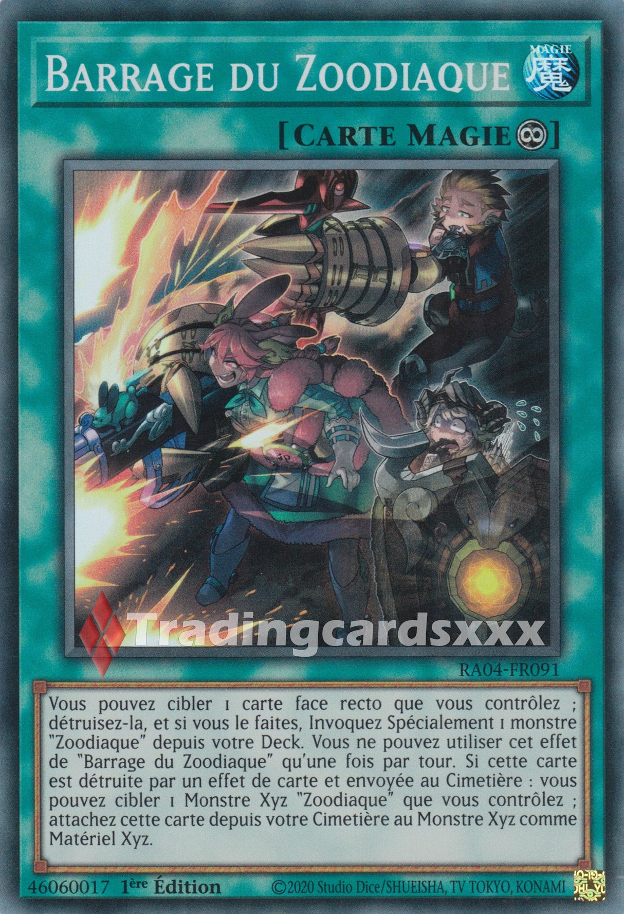 Yu-Gi-Oh! Barrage du Zoodiaque : RA04-FR091