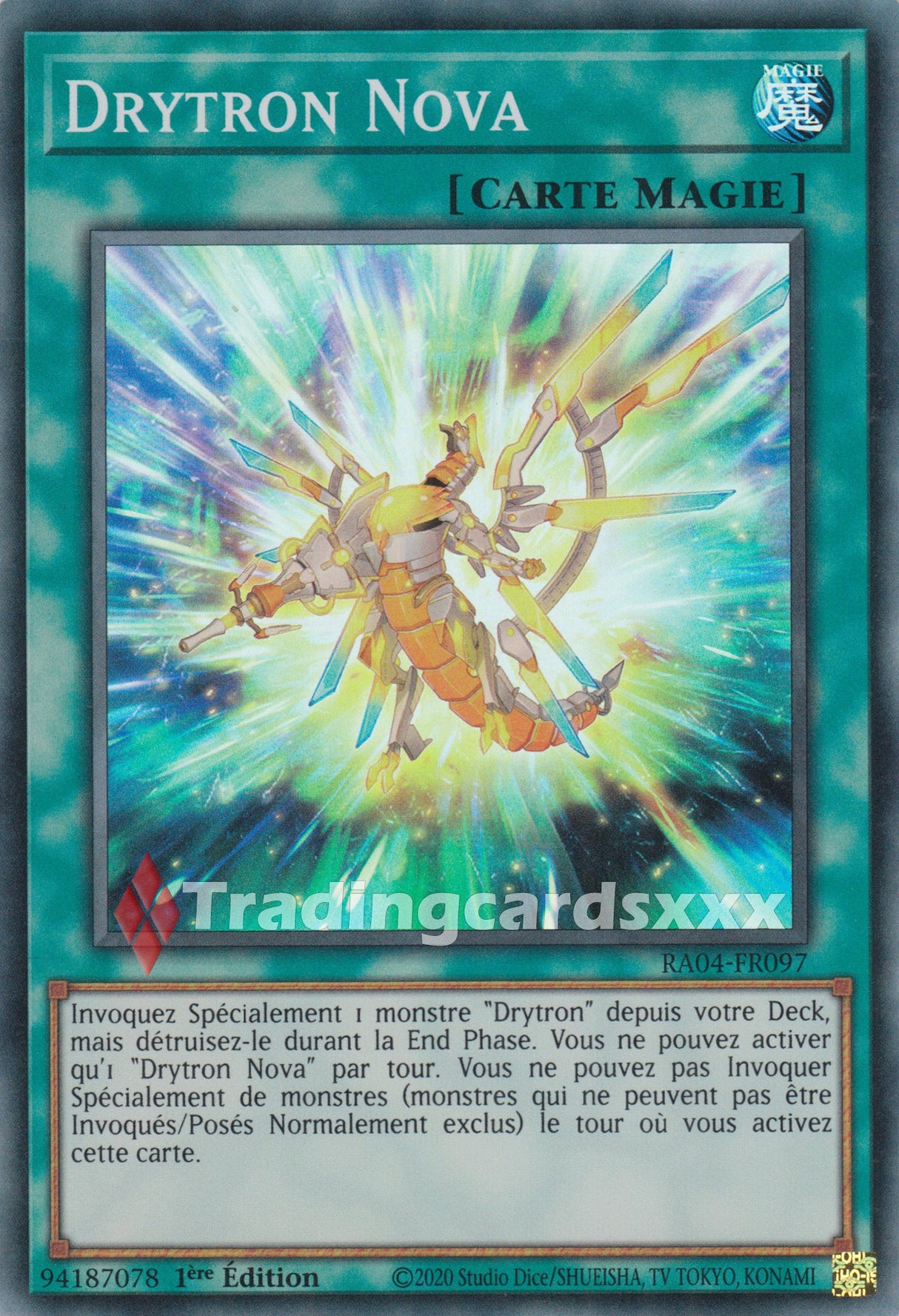 Yu-Gi-Oh! Drytron Nova : RA04-FR097