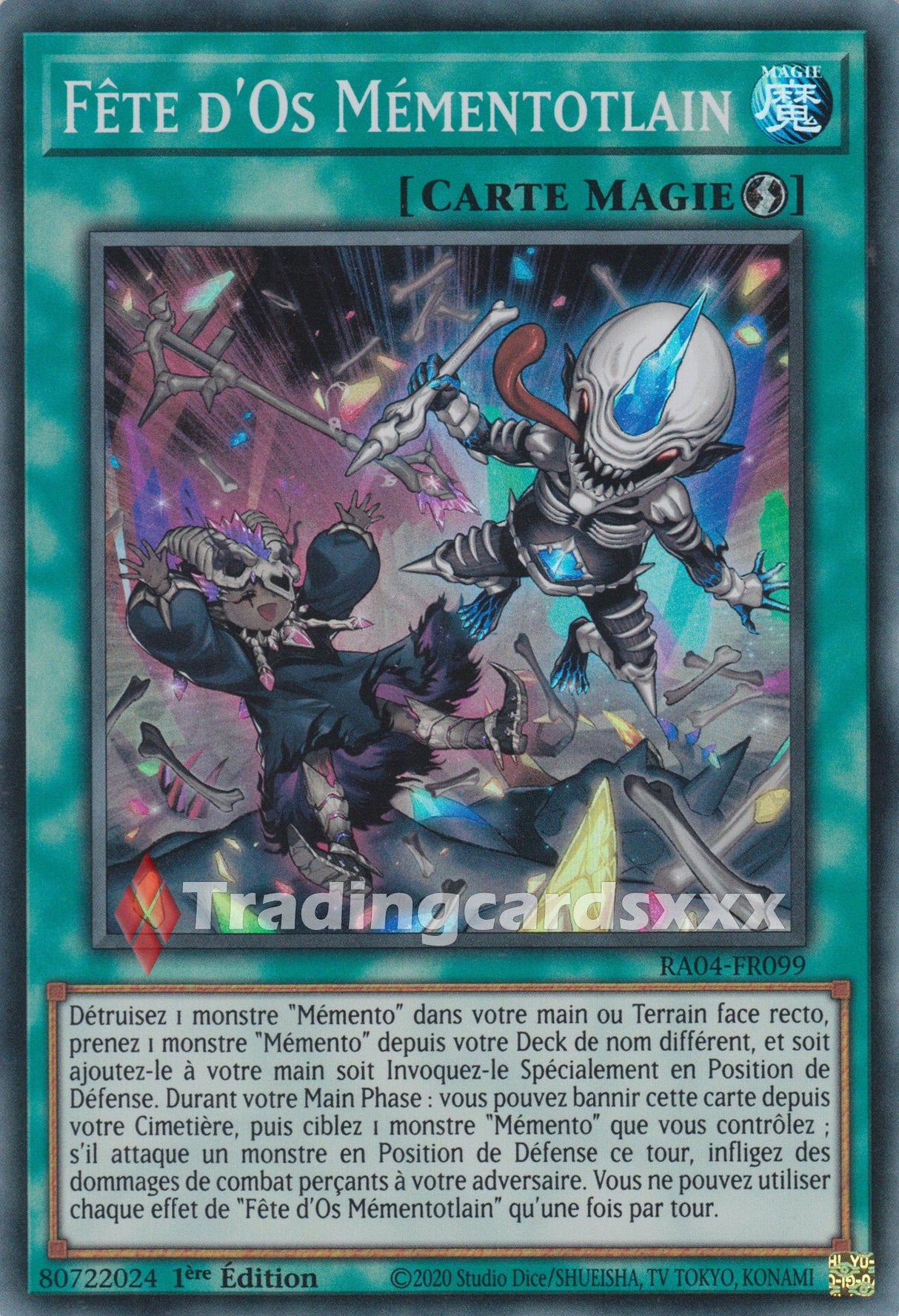 Yu-Gi-Oh! Fête d'Os Mémentotlain : RA04-FR099