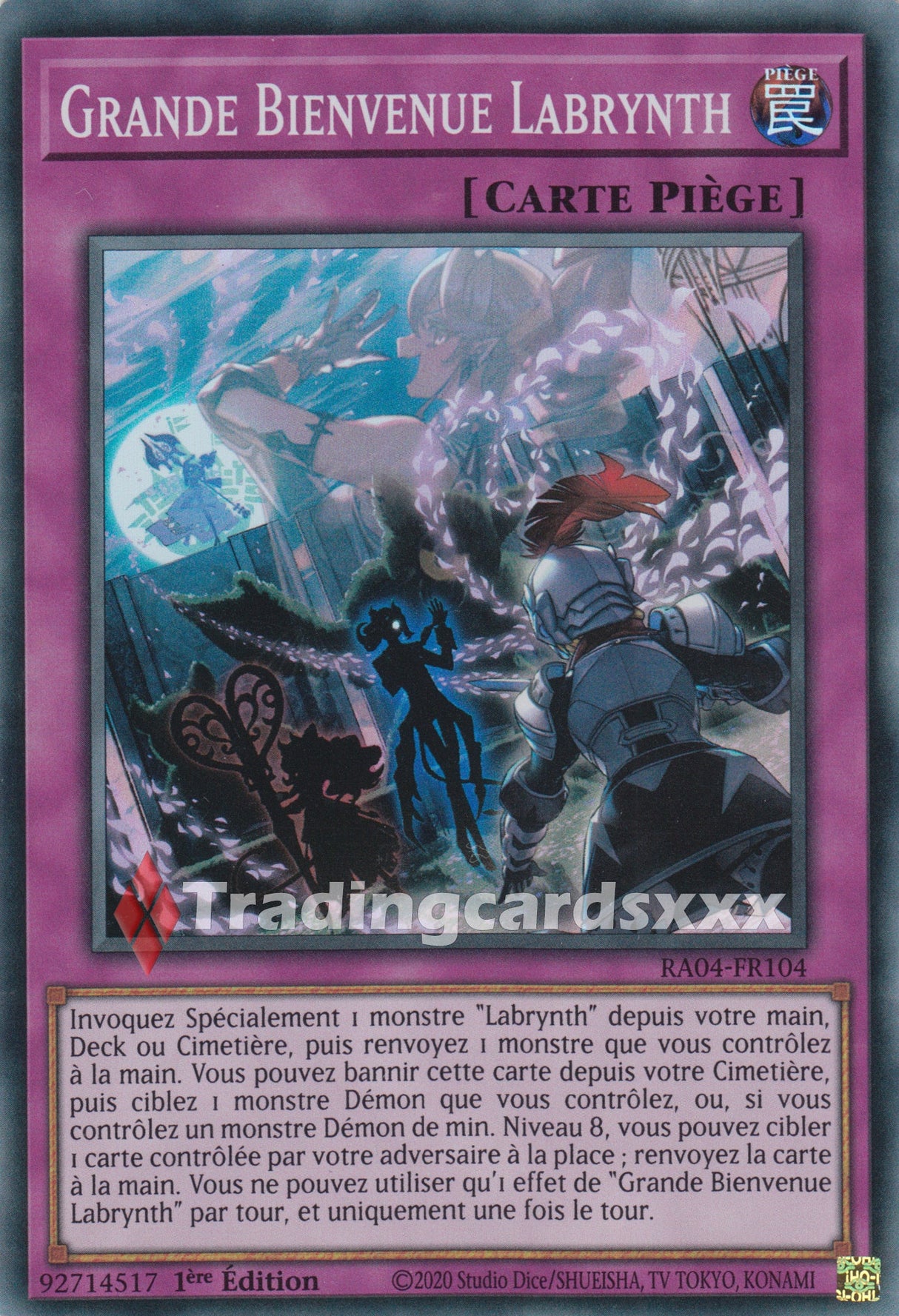 Yu-Gi-Oh! Grande Bienvenue Labrynth : RA04-FR104