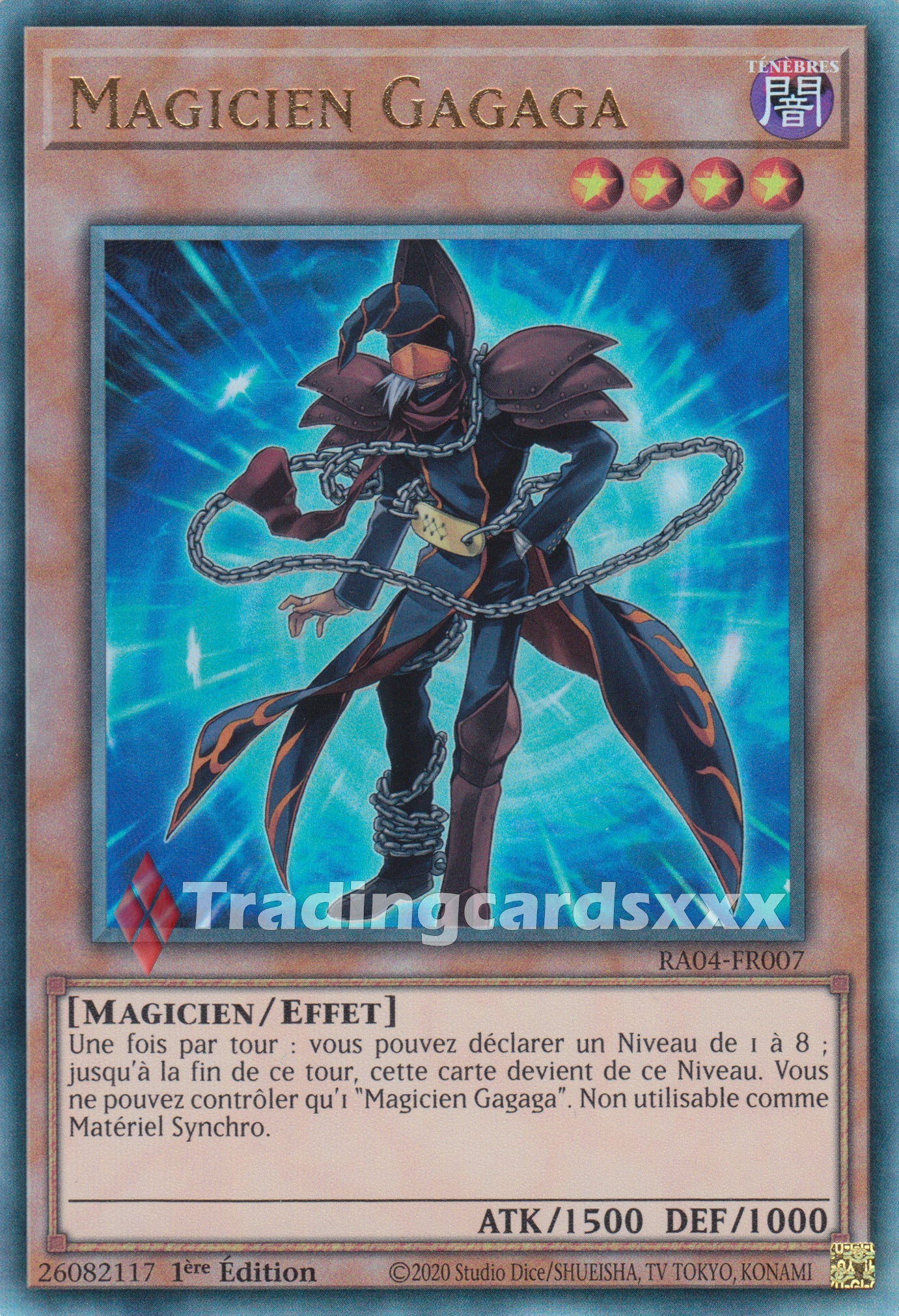 Yu-Gi-Oh! Magicien Gagaga : RA04-FR007