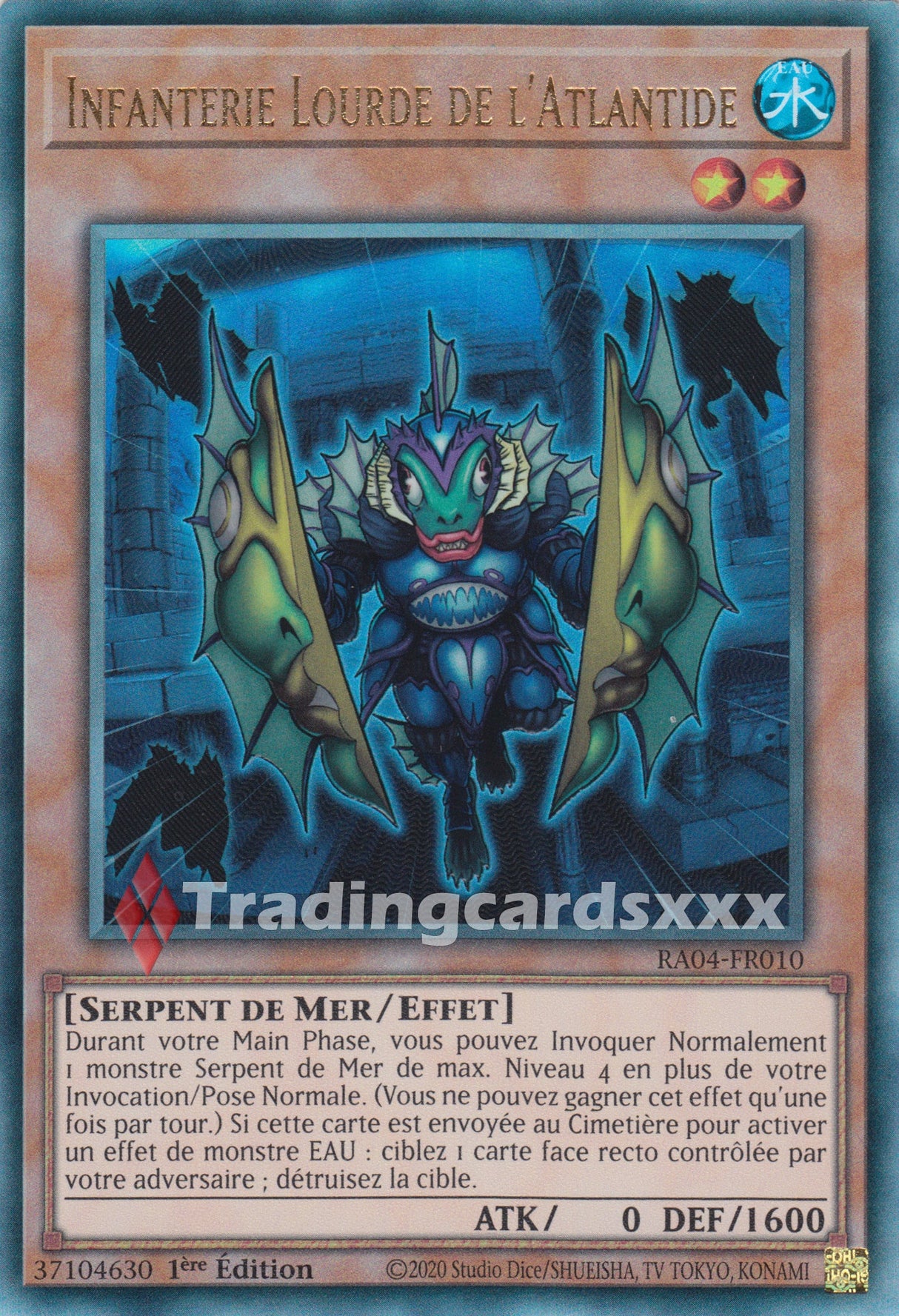 Yu-Gi-Oh! Infanterie Lourde de l'Atlantide : RA04-FR010