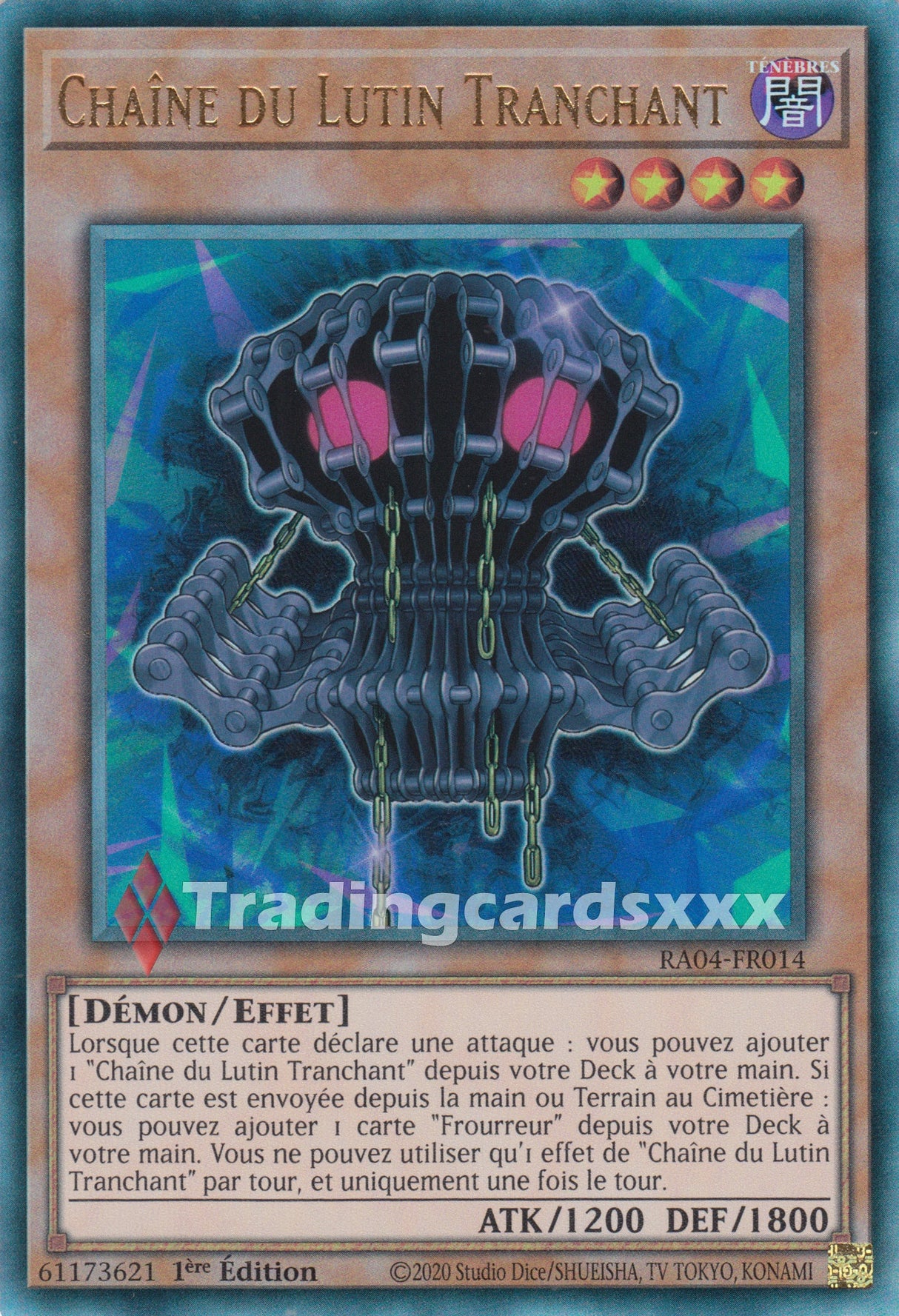 Yu-Gi-Oh! Chaîne du Lutin Tranchant : RA04-FR014