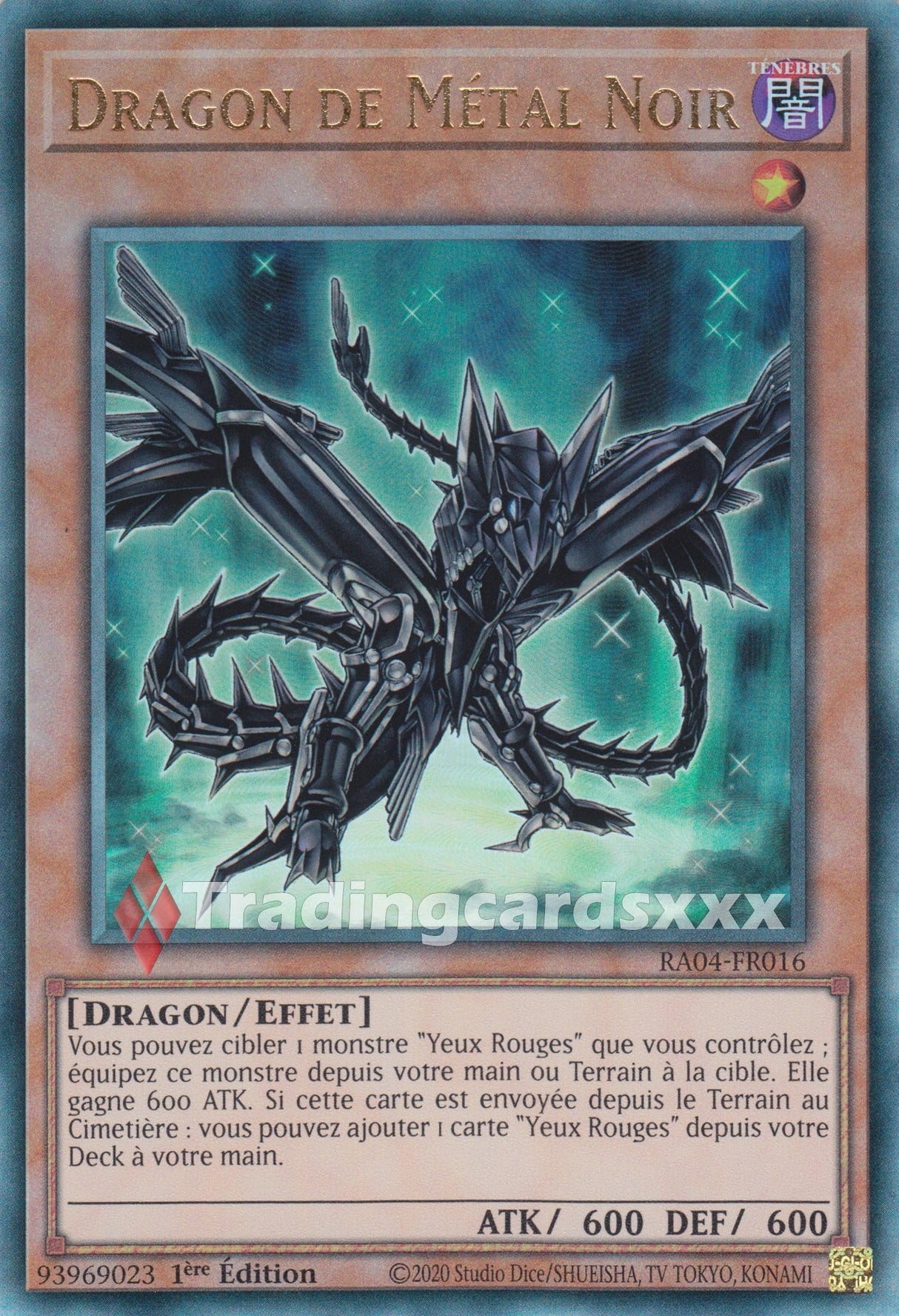 Yu-Gi-Oh! Dragon de Métal Noir : RA04-FR016