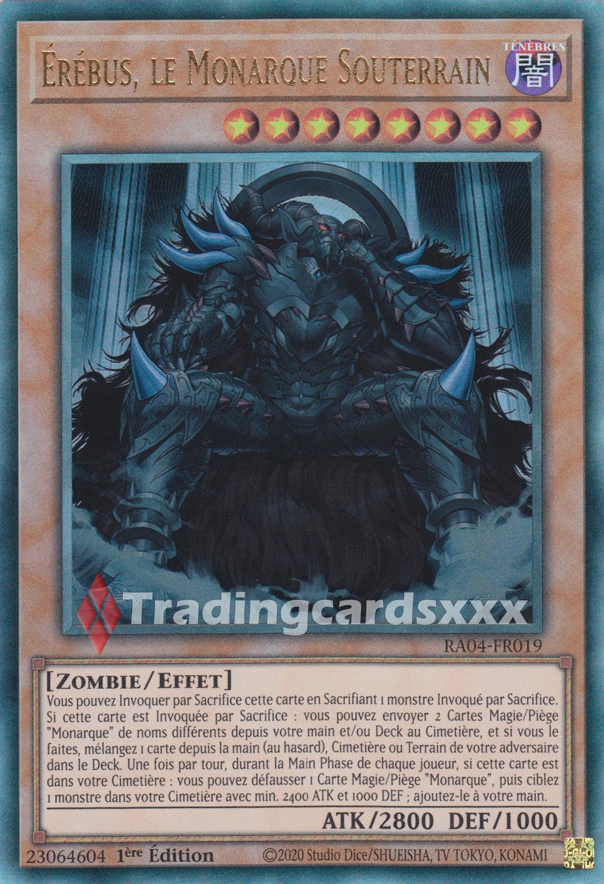 Yu-Gi-Oh! Érébus, le Monarque Souterrain : RA04-FR019