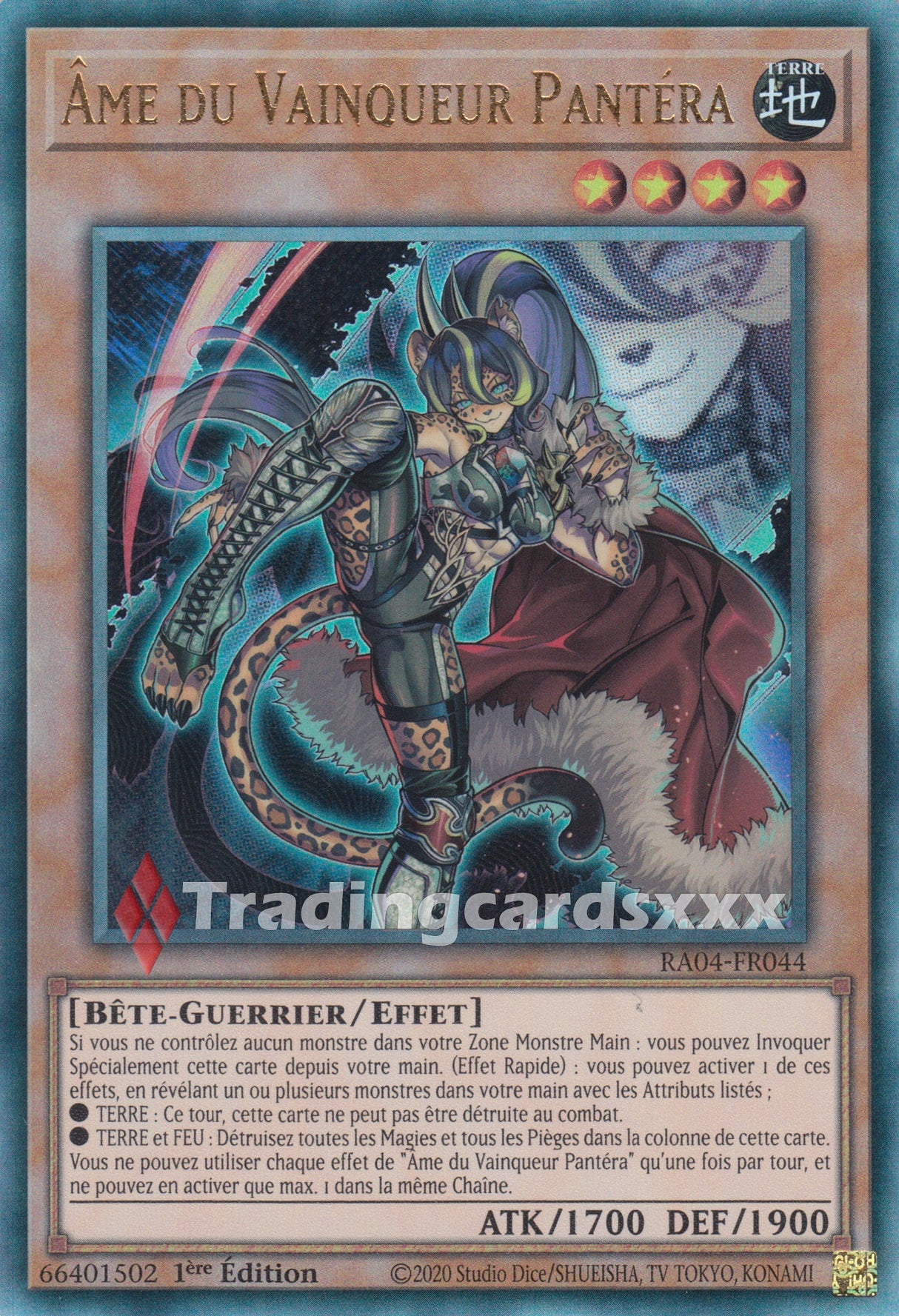 Yu-Gi-Oh! Âme du Vainqueur Pantéra : RA04-FR044