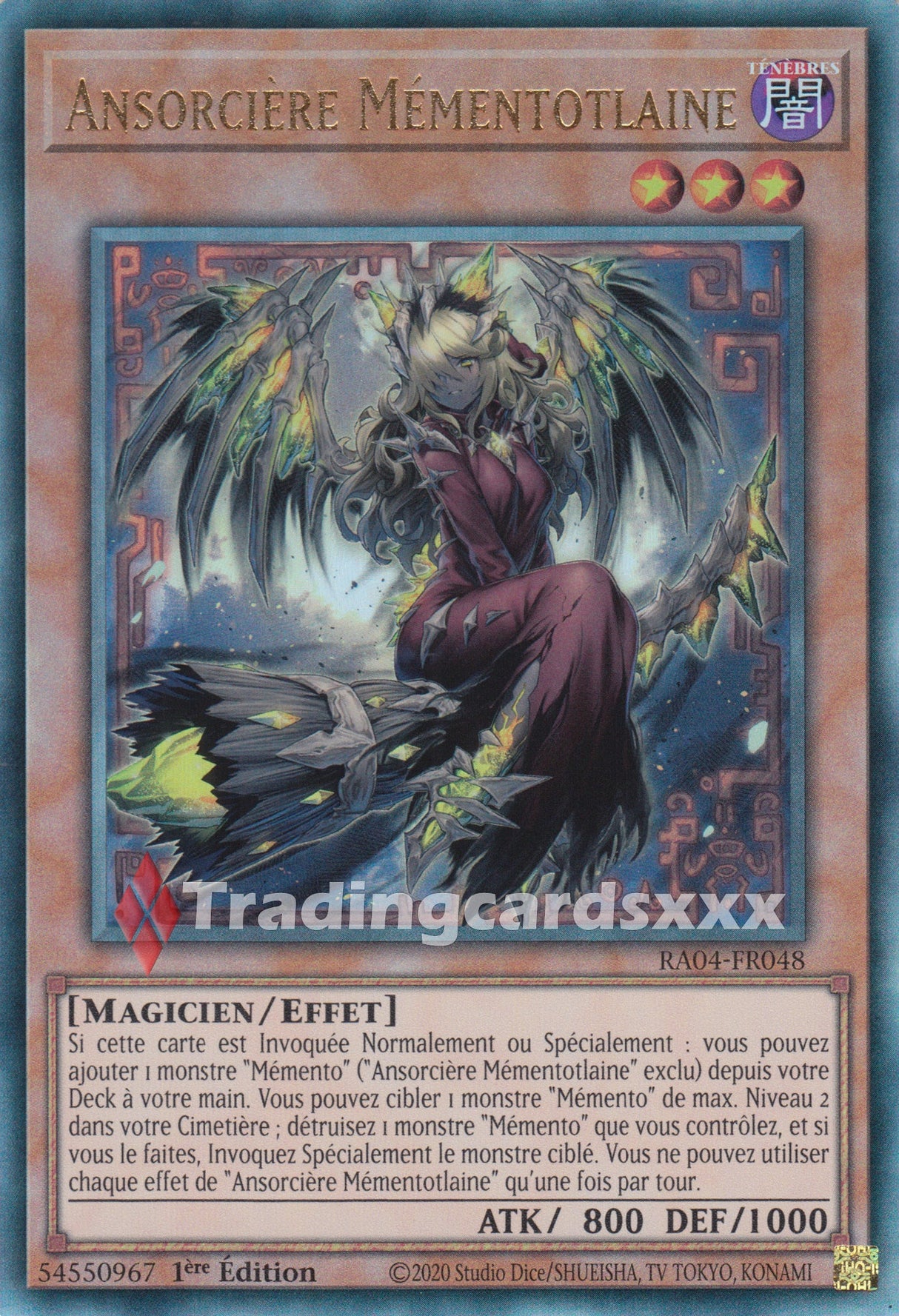 Yu-Gi-Oh! Ansorcière Mémentotlaine : RA04-FR048