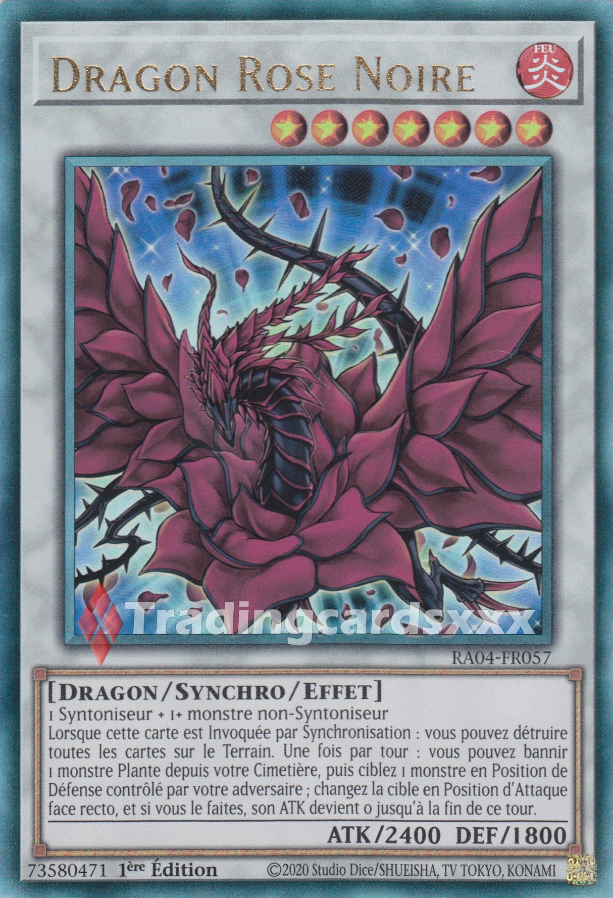 Yu-Gi-Oh! Dragon Rose Noire : RA04-FR057