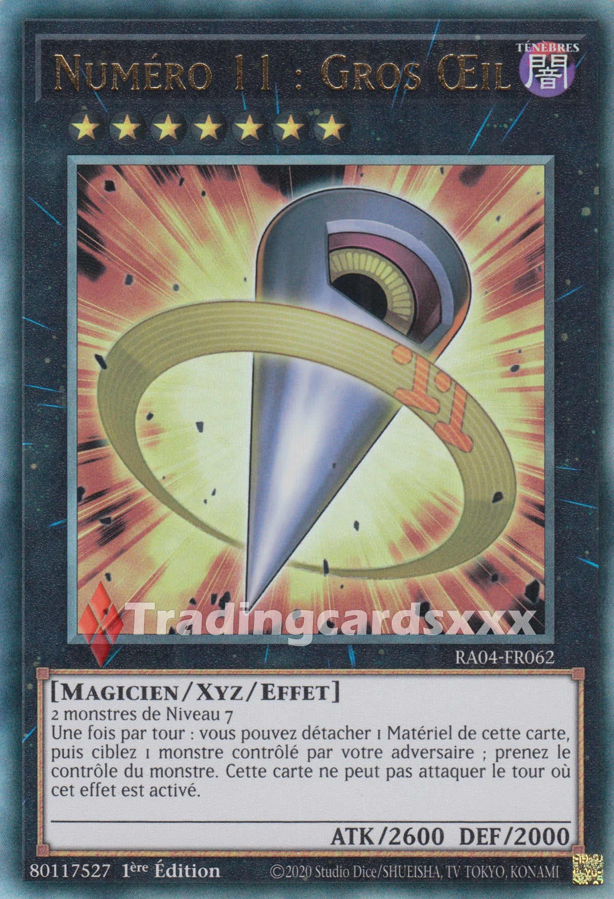 Yu-Gi-Oh! Numéro 11 : Gros Œil : RA04-FR062