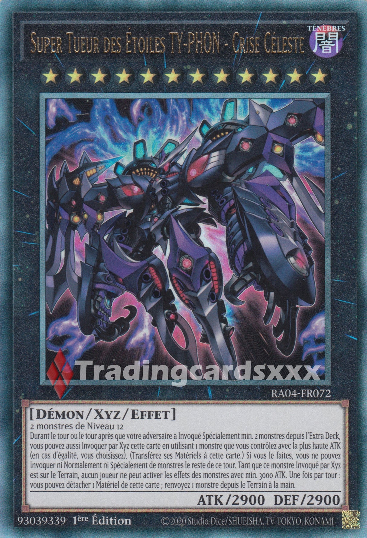 Yu-Gi-Oh! Super Tueur des Étoiles TY-PHON - Crise Céleste : RA04-FR072