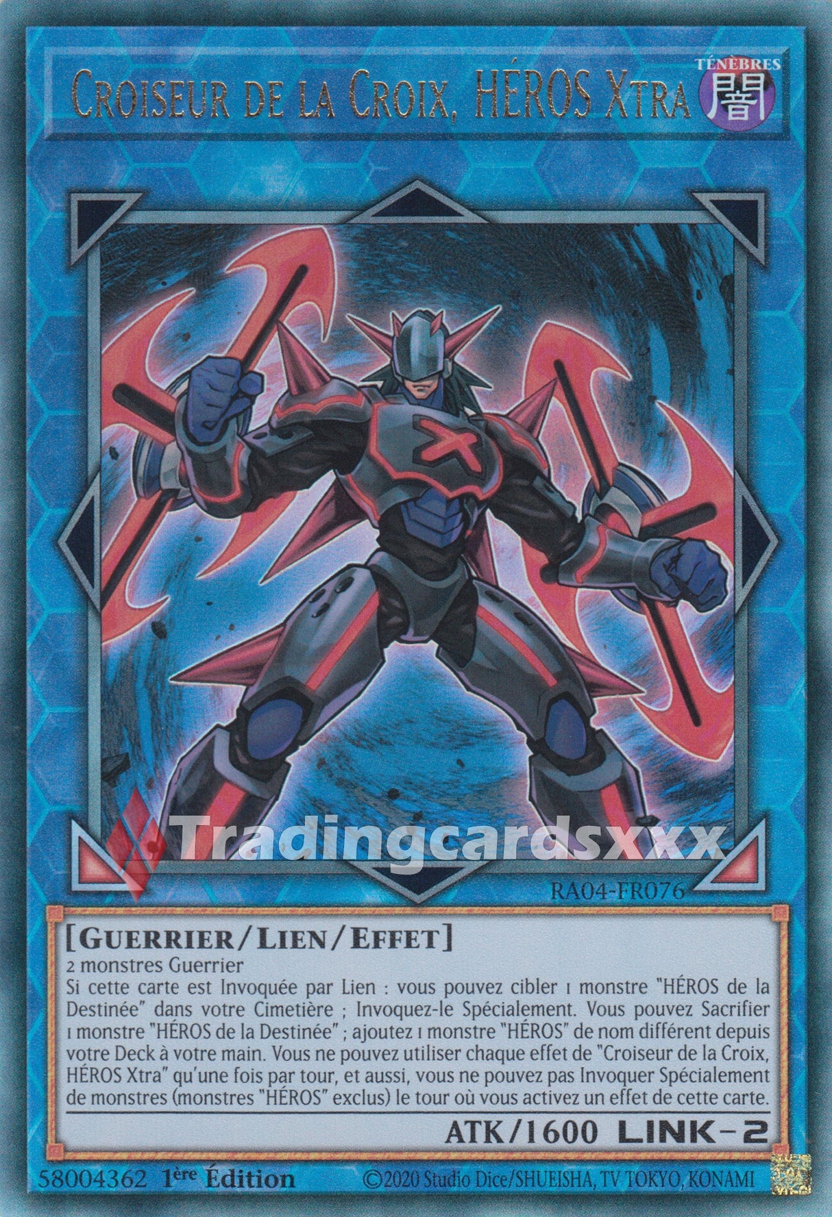 Yu-Gi-Oh! Croiseur de la Croix, HÉROS Xtra : RA04-FR076