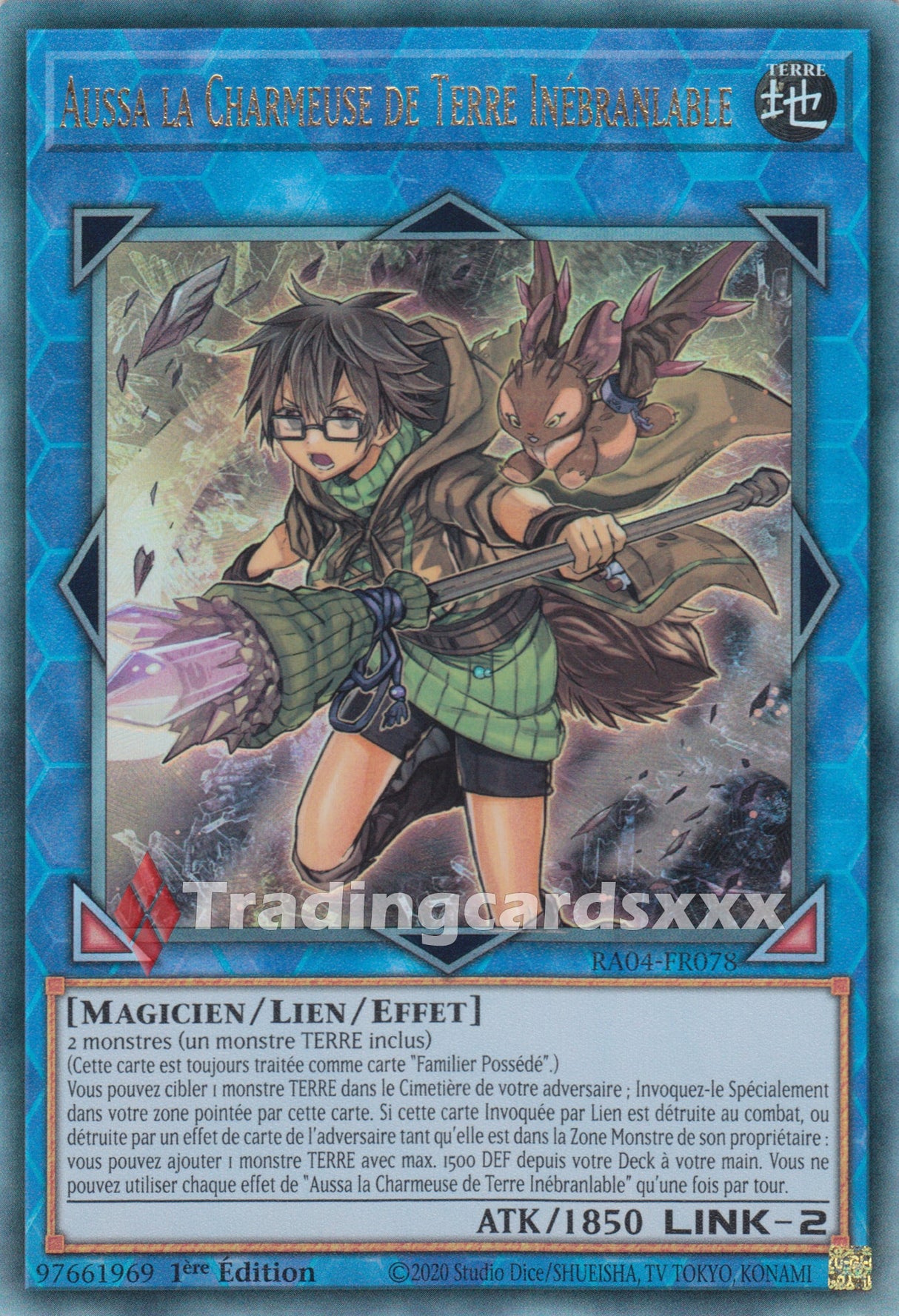 Yu-Gi-Oh! Aussa la Charmeuse de Terre Inébranlable : RA04-FR078