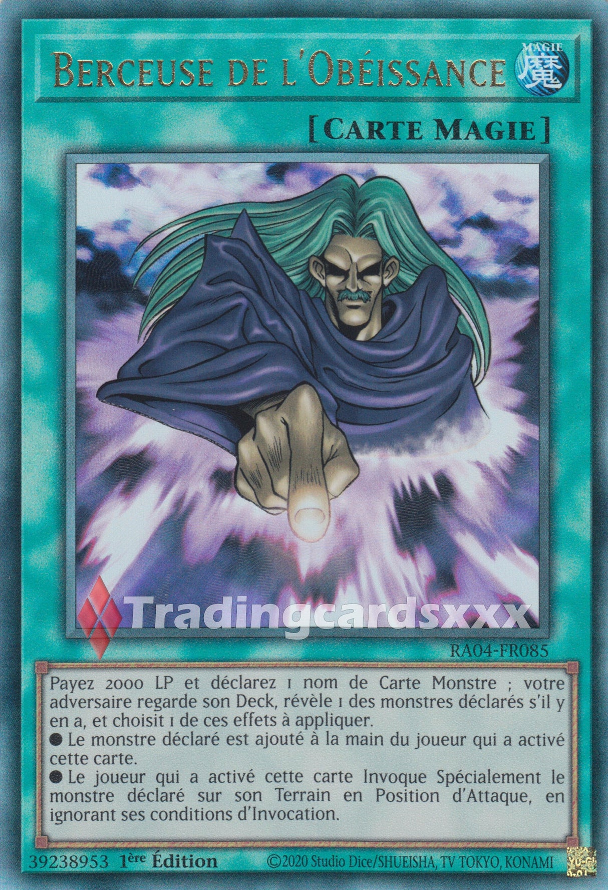 Yu-Gi-Oh! Berceuse de l'Obéissance : RA04-FR085