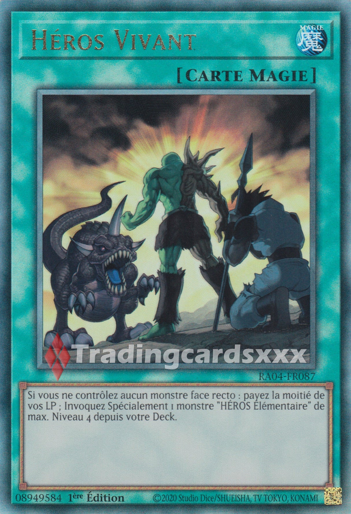 Yu-Gi-Oh! Héros Vivant : RA04-FR087