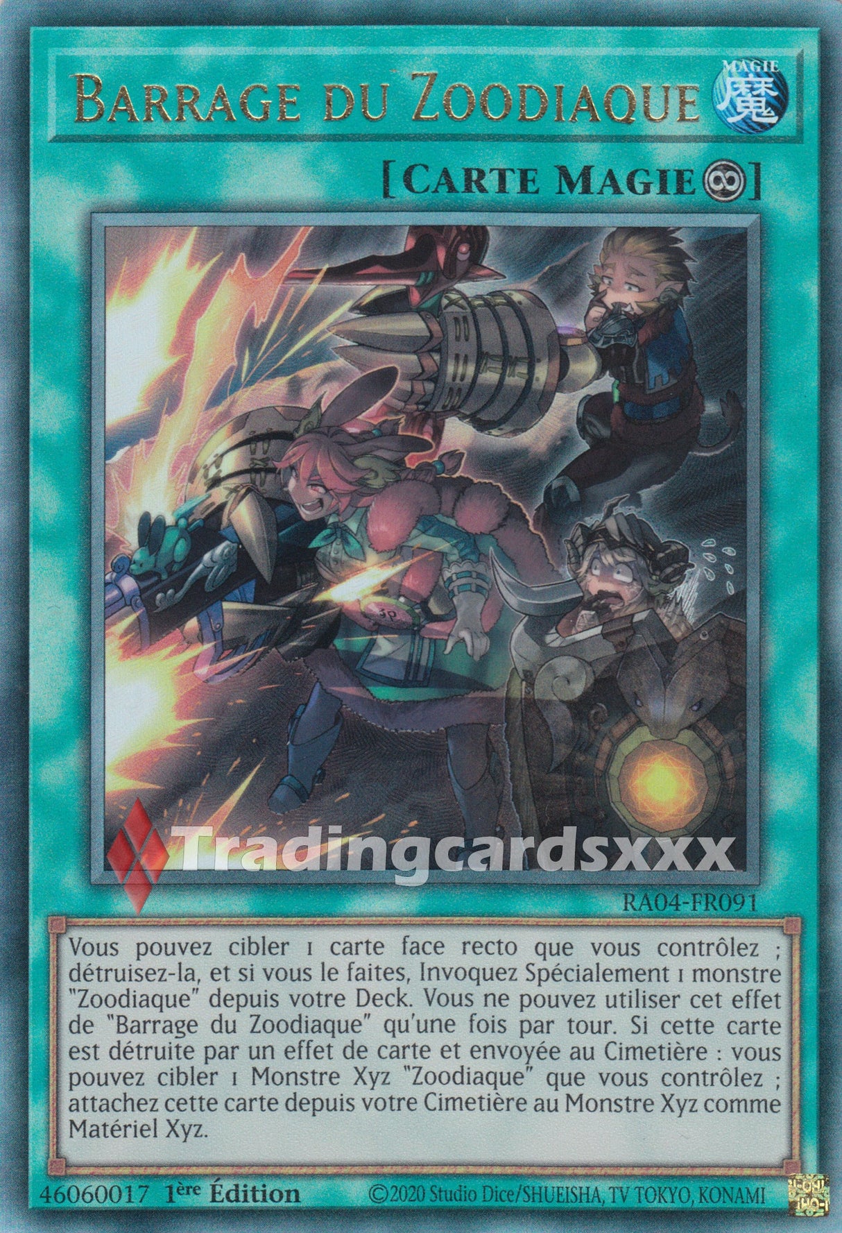 Yu-Gi-Oh! Barrage du Zoodiaque : RA04-FR091