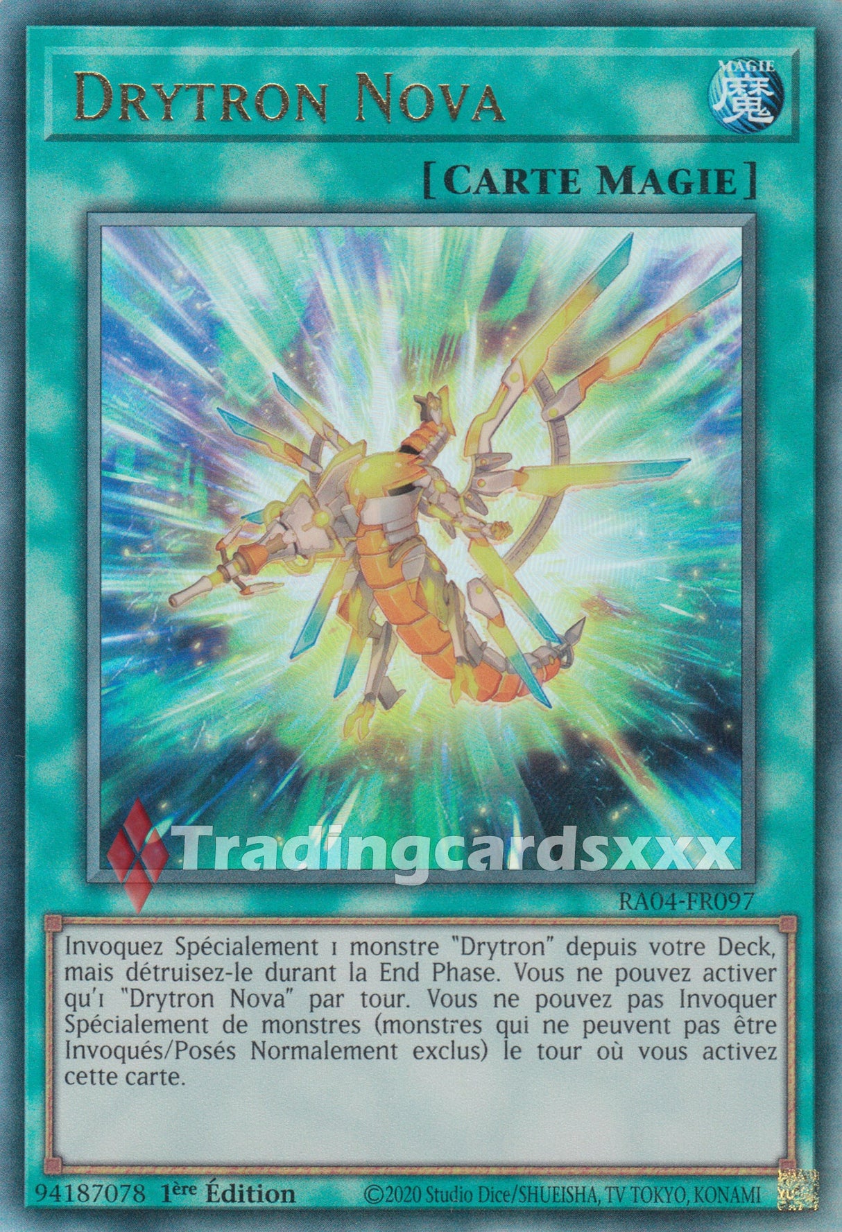 Yu-Gi-Oh! Drytron Nova : RA04-FR097