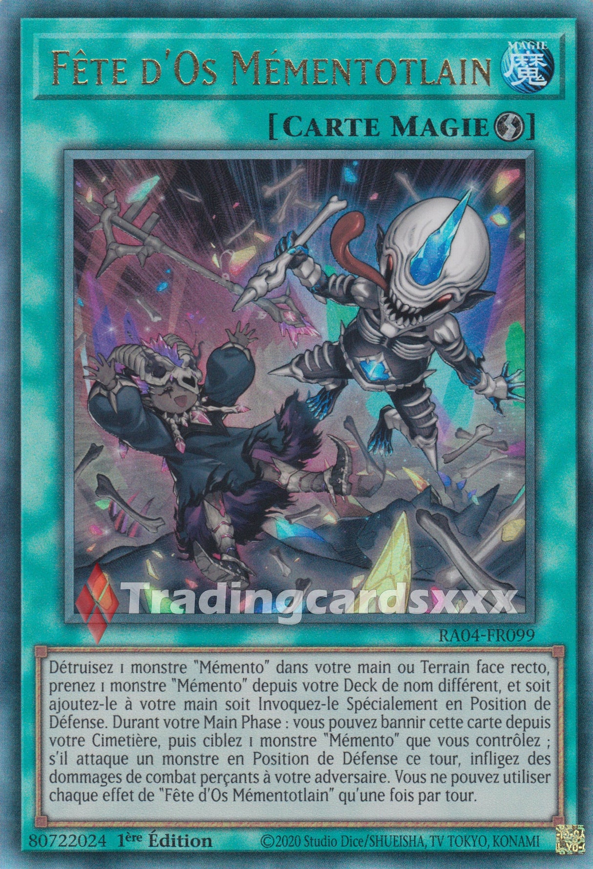 Yu-Gi-Oh! Fête d'Os Mémentotlain : RA04-FR099
