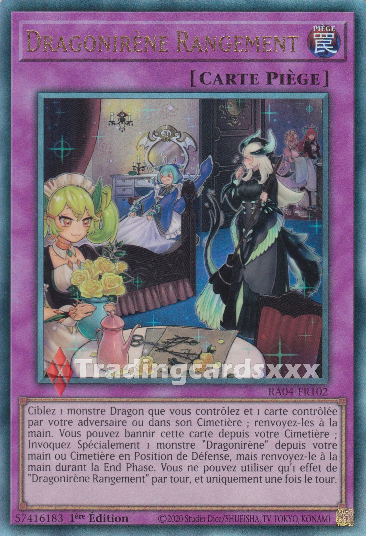 Yu-Gi-Oh! Dragonirène Rangement : RA04-FR102
