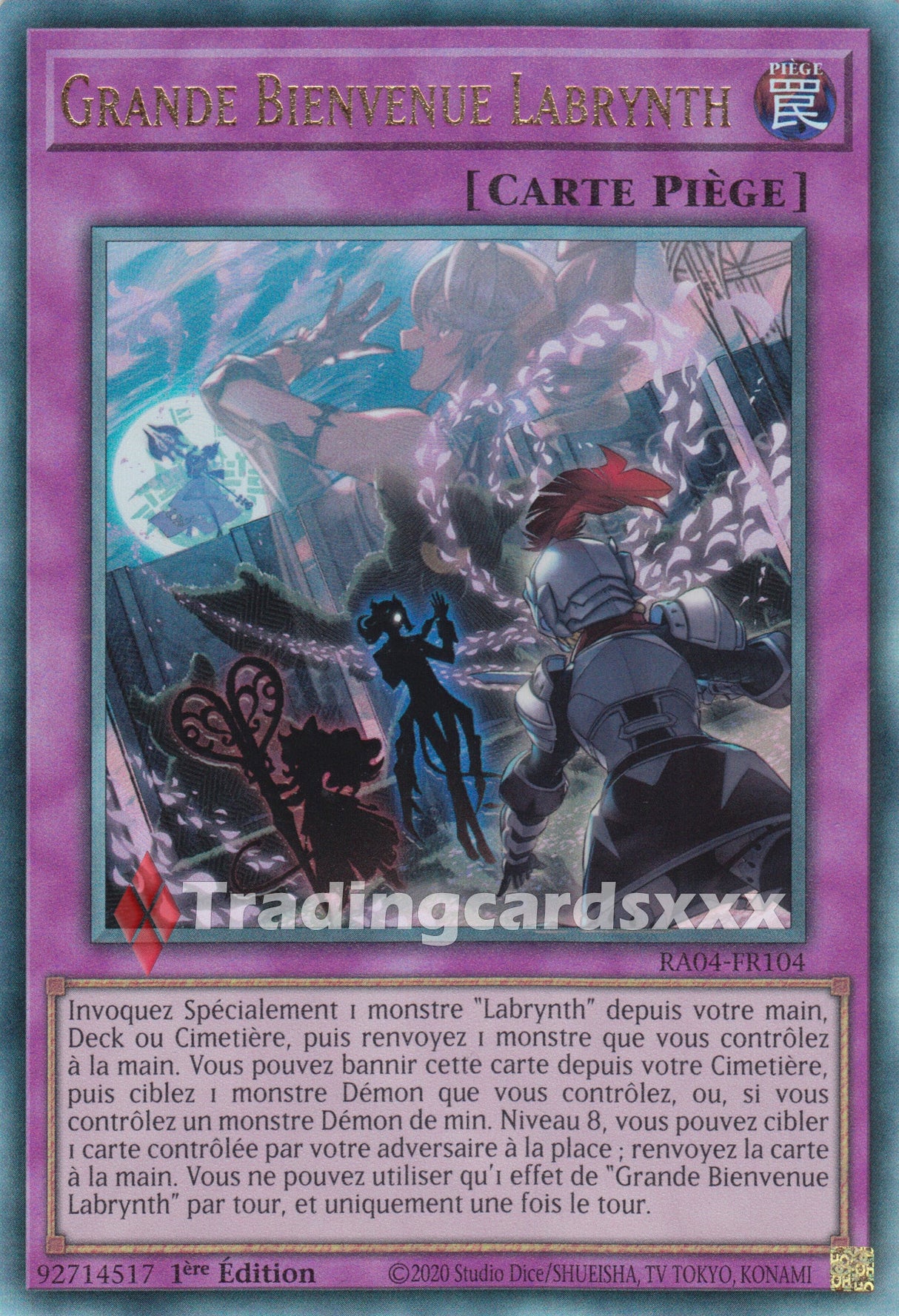 Yu-Gi-Oh! Grande Bienvenue Labrynth : RA04-FR104