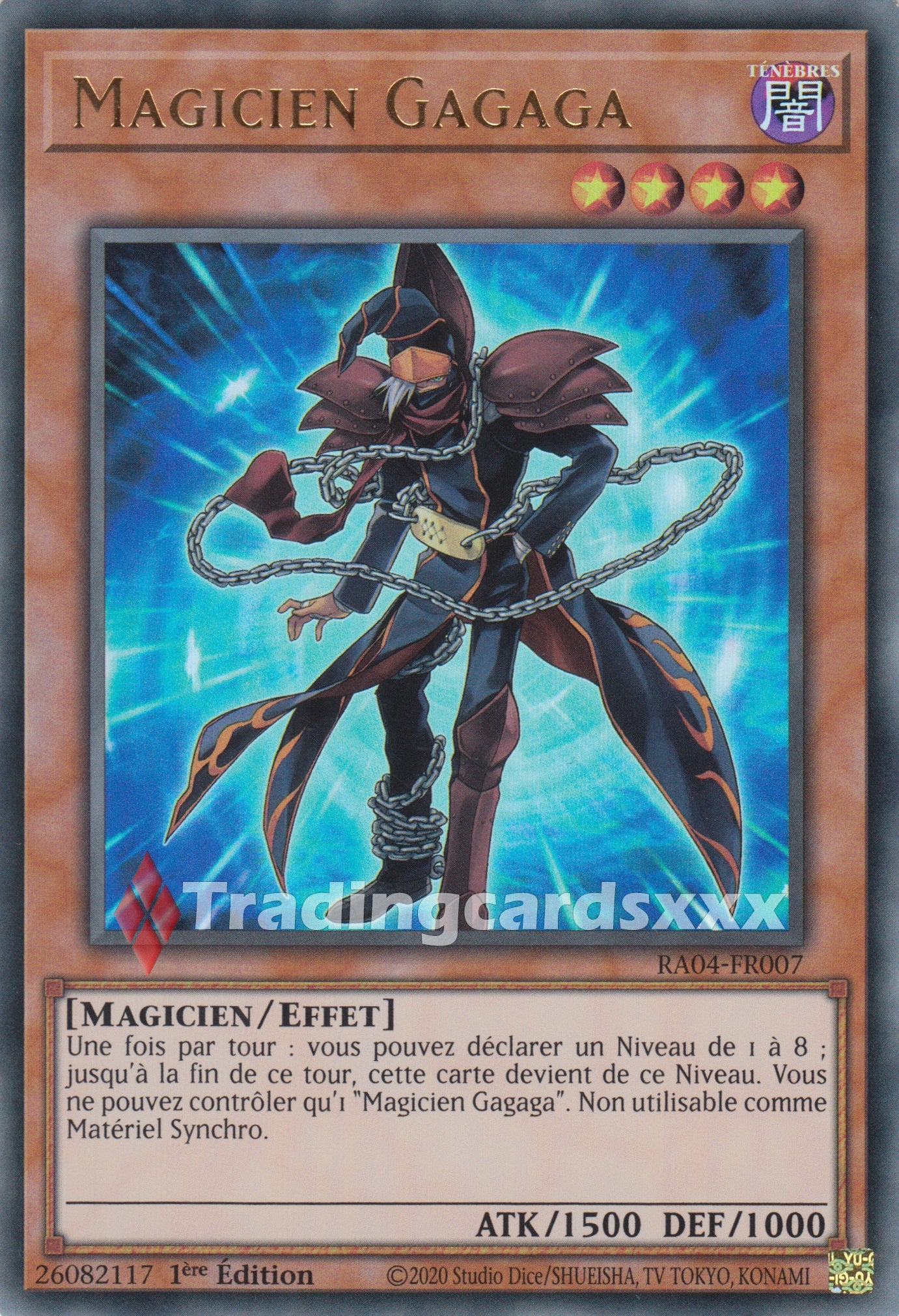 Yu-Gi-Oh! Magicien Gagaga : RA04-FR007