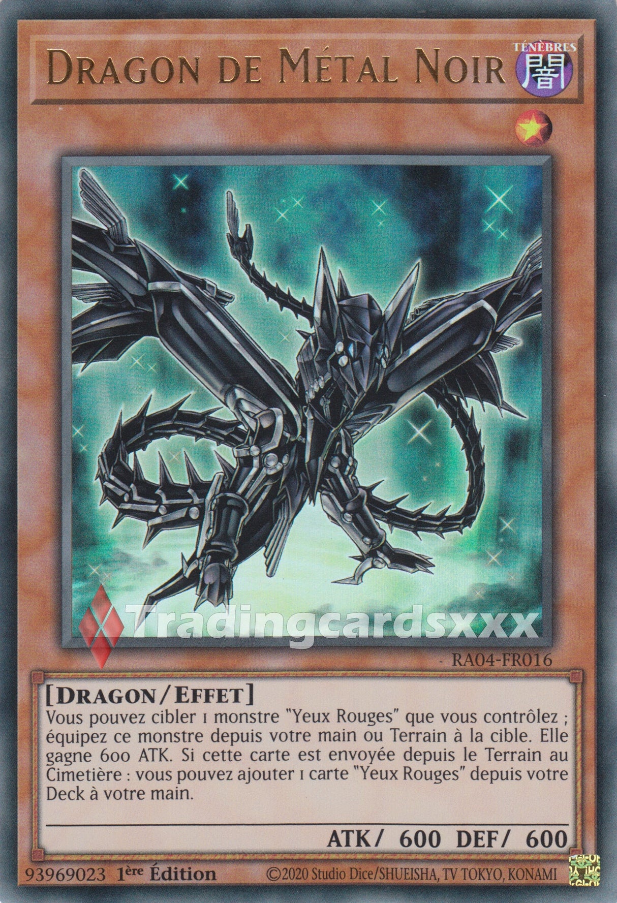 Yu-Gi-Oh! Dragon de Métal Noir : RA04-FR016