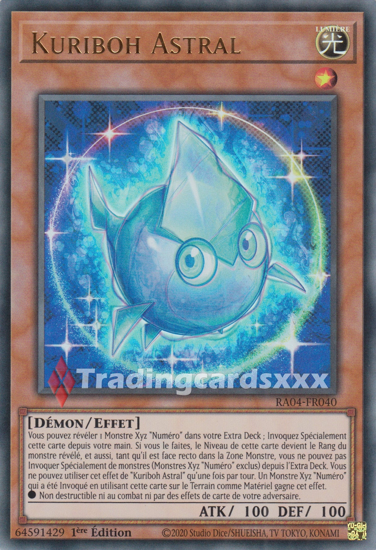 Yu-Gi-Oh! Kuriboh Astral : RA04-FR040
