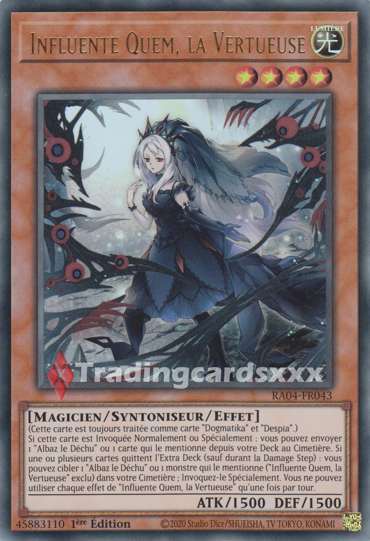 Yu-Gi-Oh! Influente Quem, la Vertueuse : RA04-FR043