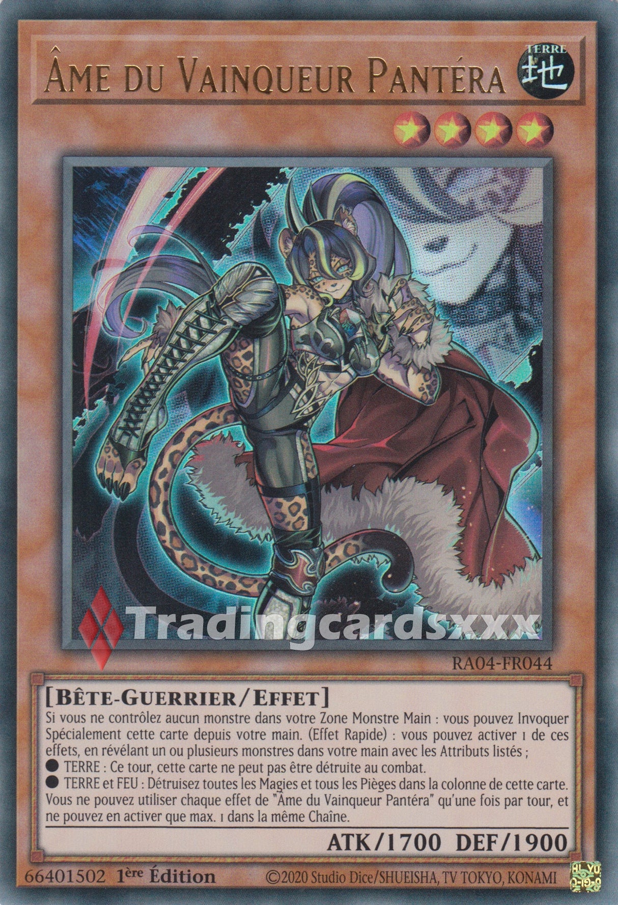 Yu-Gi-Oh! Âme du Vainqueur Pantéra : RA04-FR044