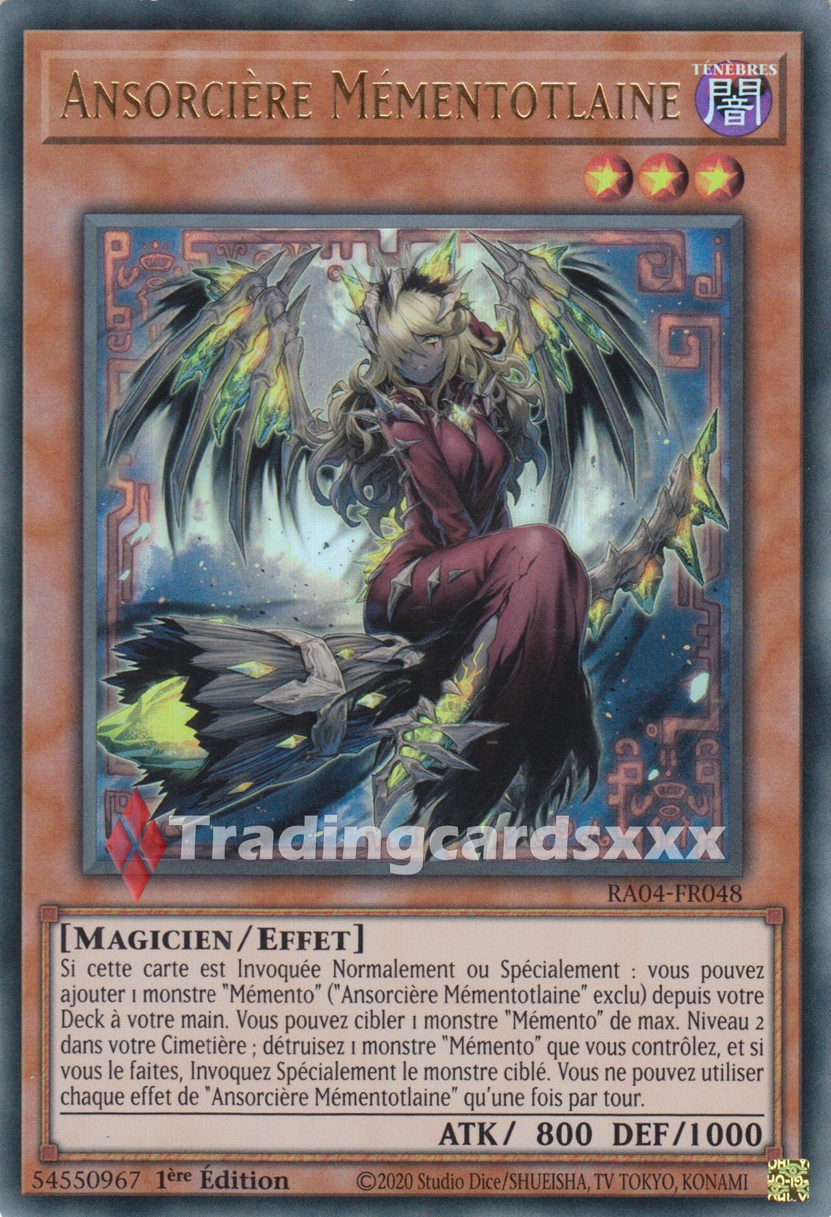 Yu-Gi-Oh! Ansorcière Mémentotlaine : RA04-FR048