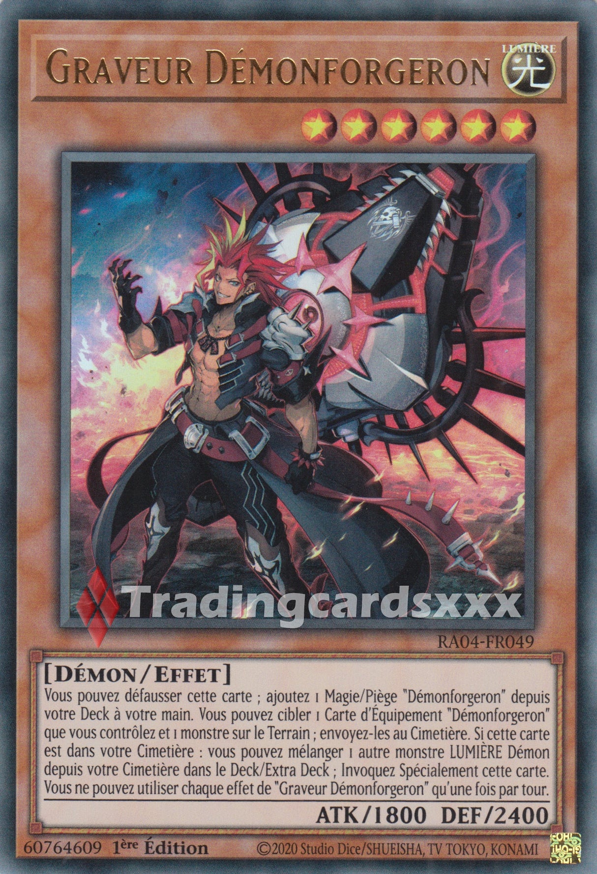 Yu-Gi-Oh! Graveur Démonforgeron : RA04-FR049