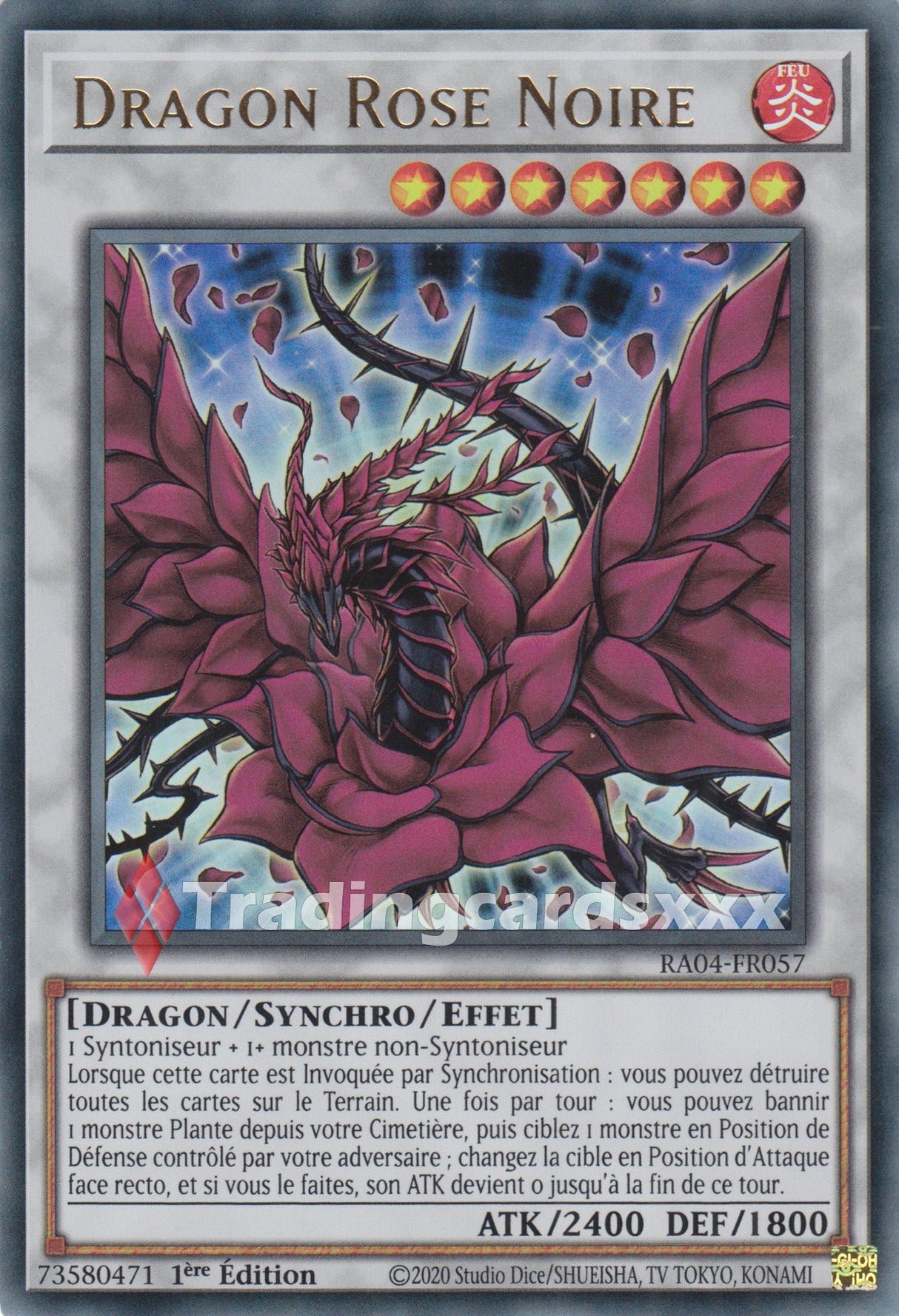Yu-Gi-Oh! Dragon Rose Noire : RA04-FR057