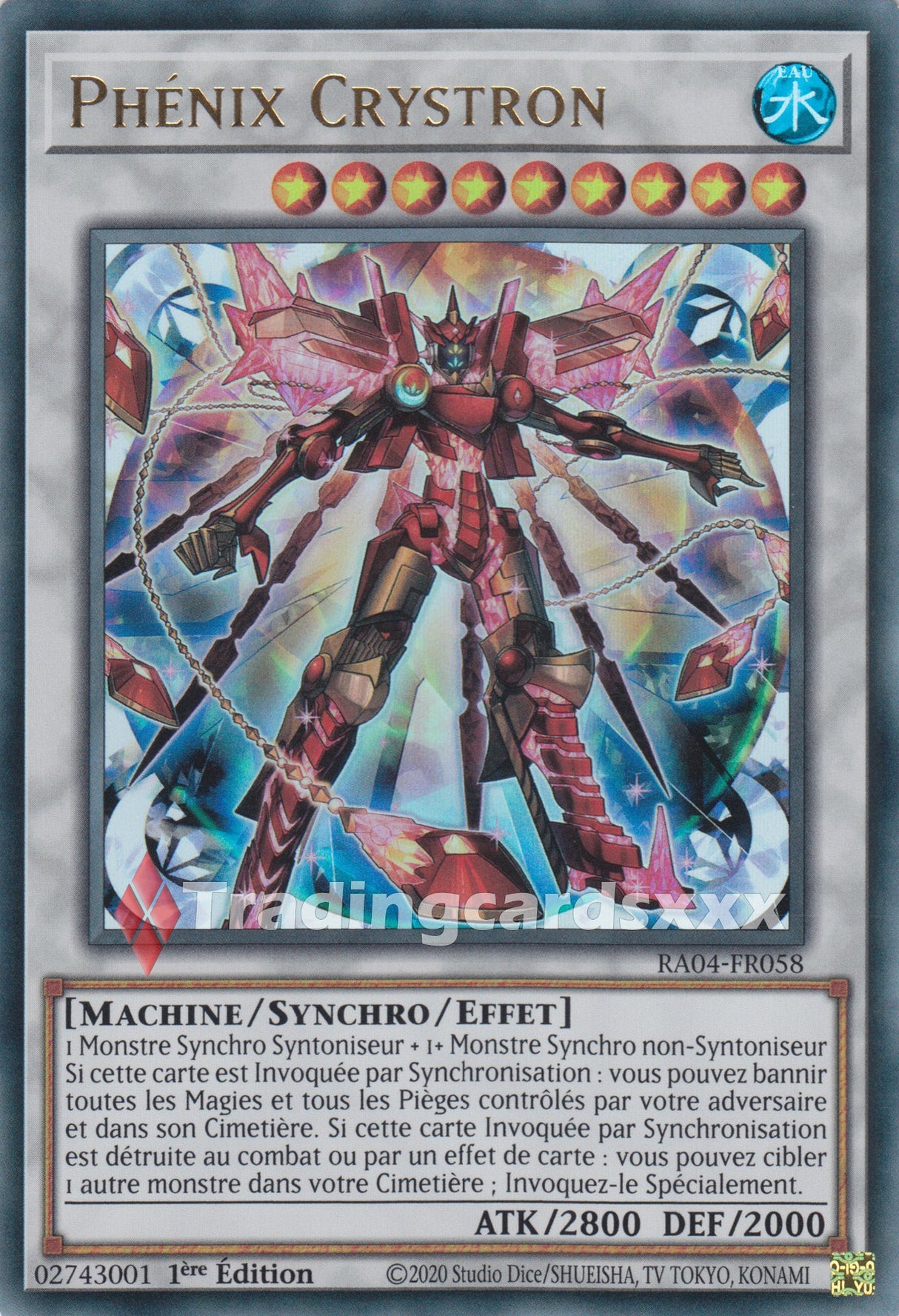 Yu-Gi-Oh! Phénix Crystron : RA04-FR058