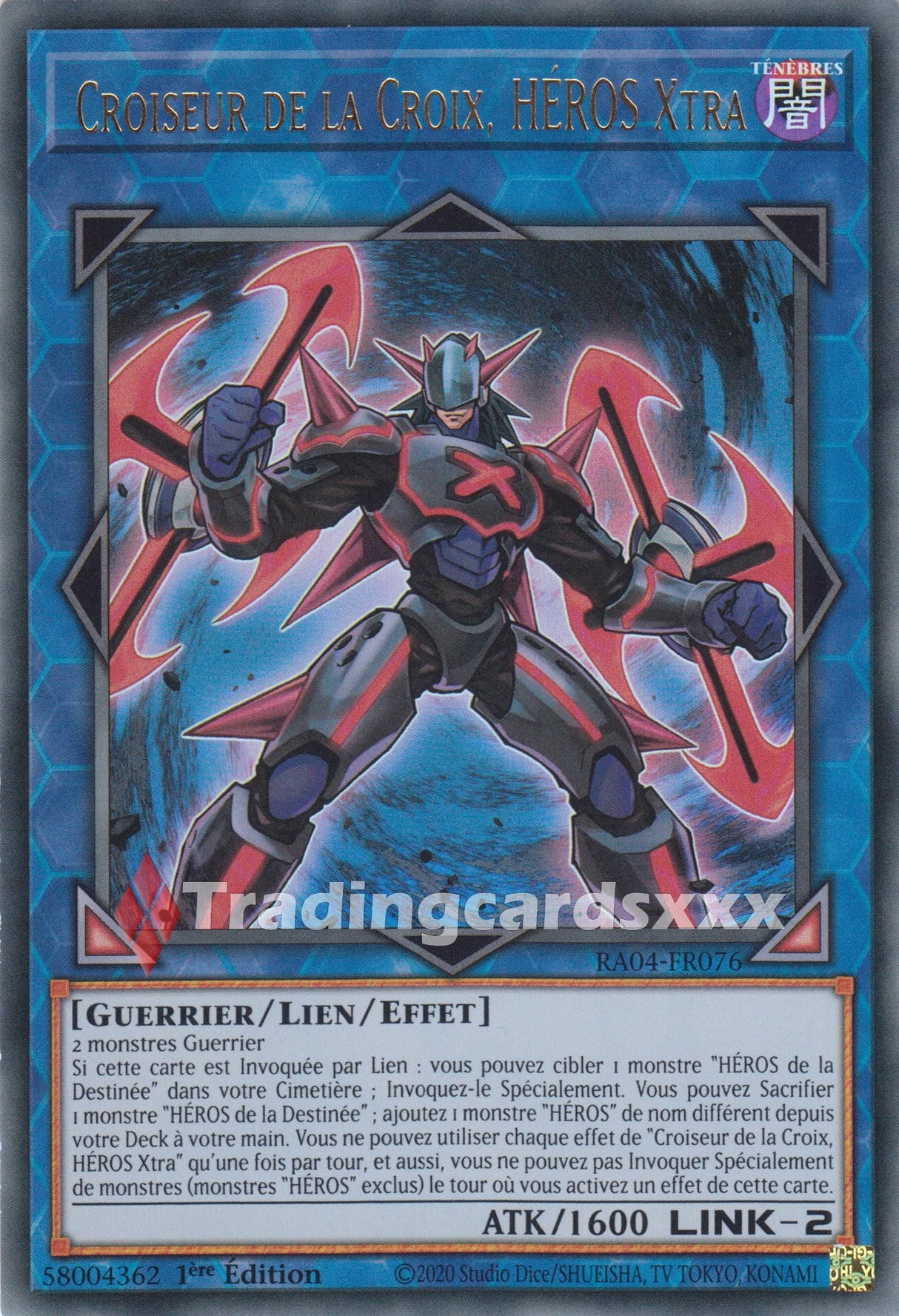 Yu-Gi-Oh! Croiseur de la Croix, HÉROS Xtra : RA04-FR076