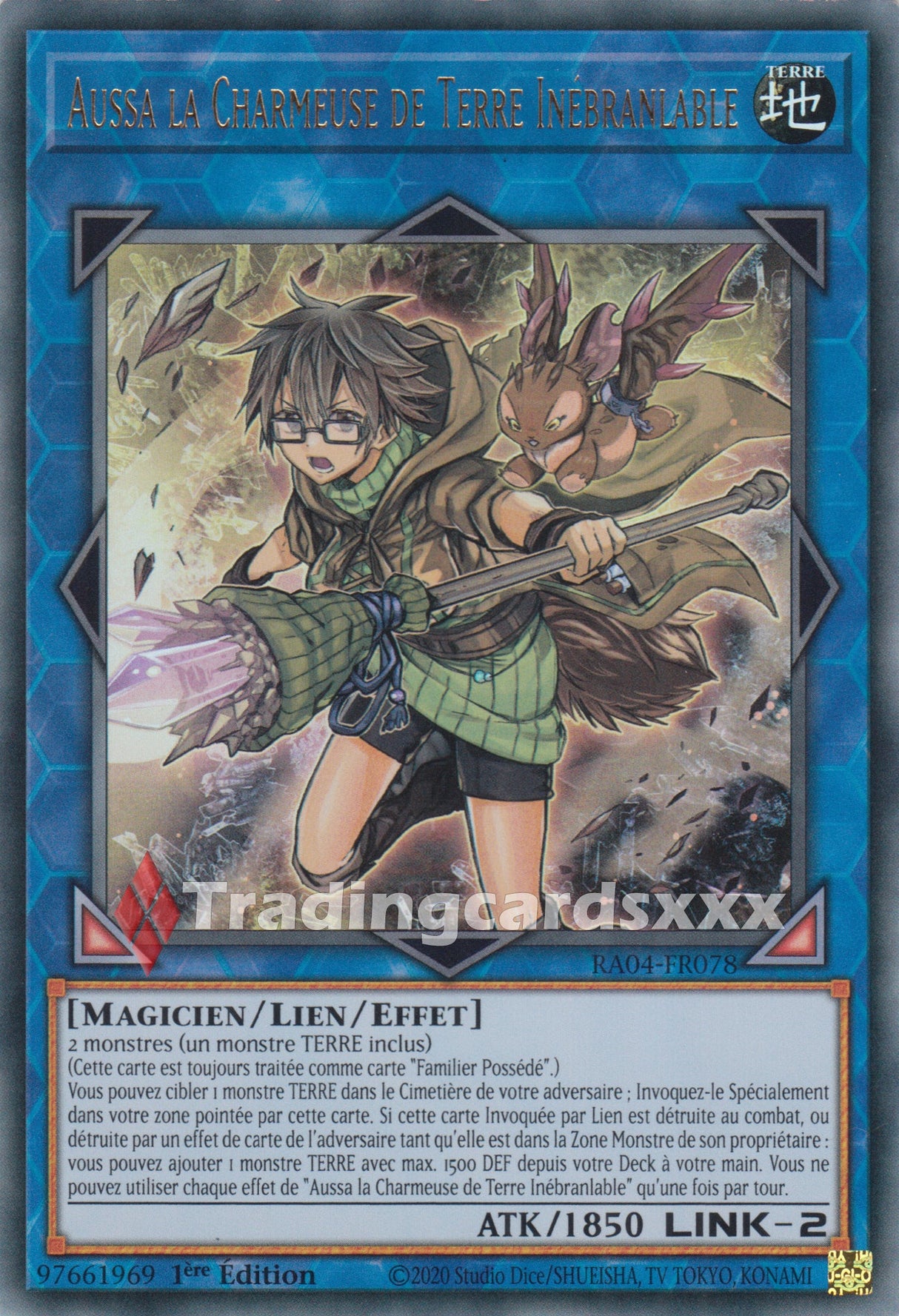 Yu-Gi-Oh! Aussa la Charmeuse de Terre Inébranlable : RA04-FR078