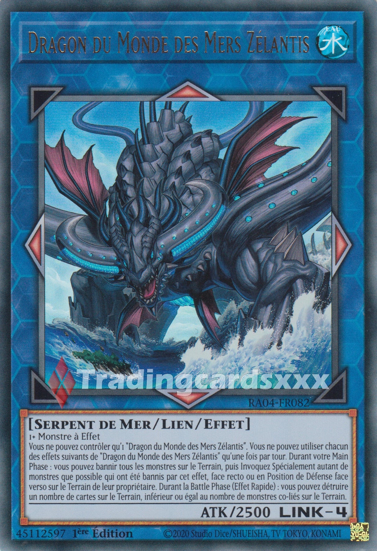 Yu-Gi-Oh! Dragon du Monde des Mers Zélantis : RA04-FR082
