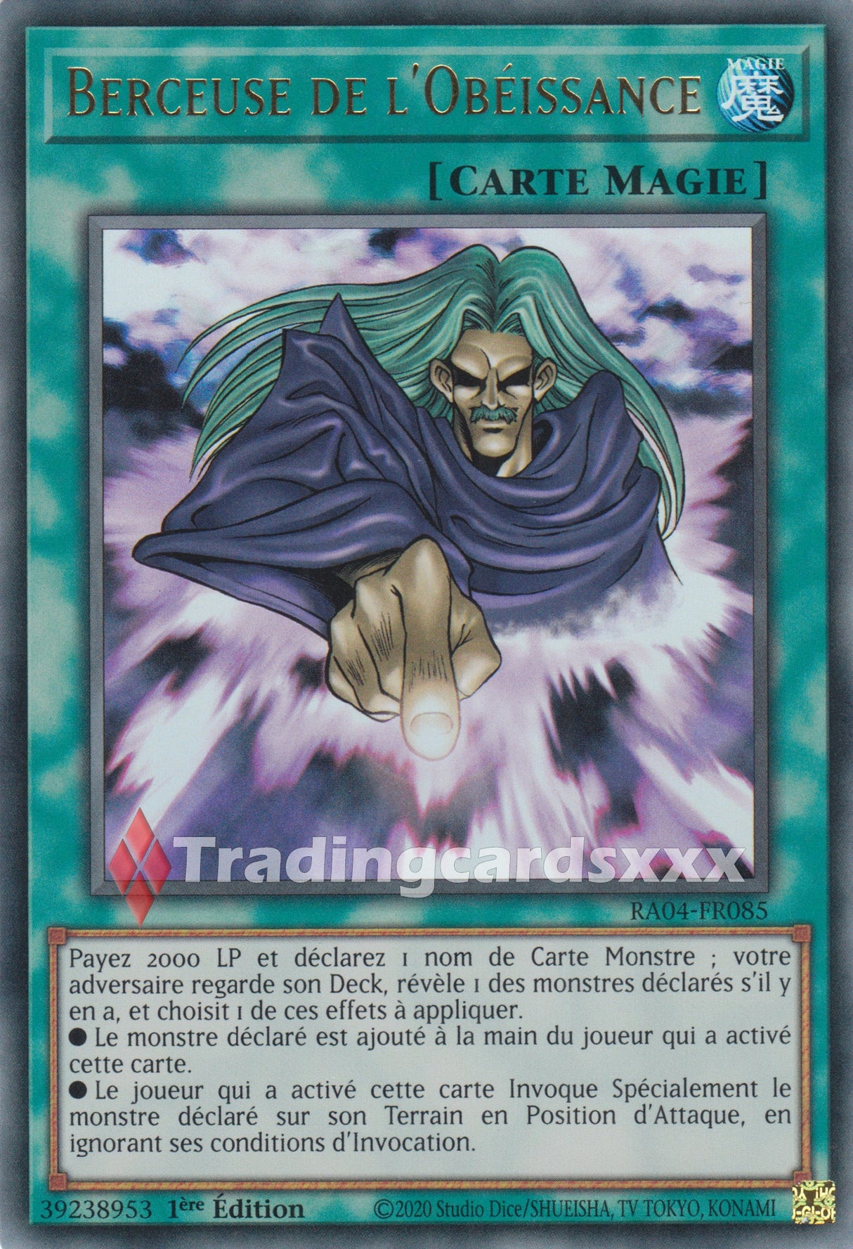 Yu-Gi-Oh! Berceuse de l'Obéissance : RA04-FR085