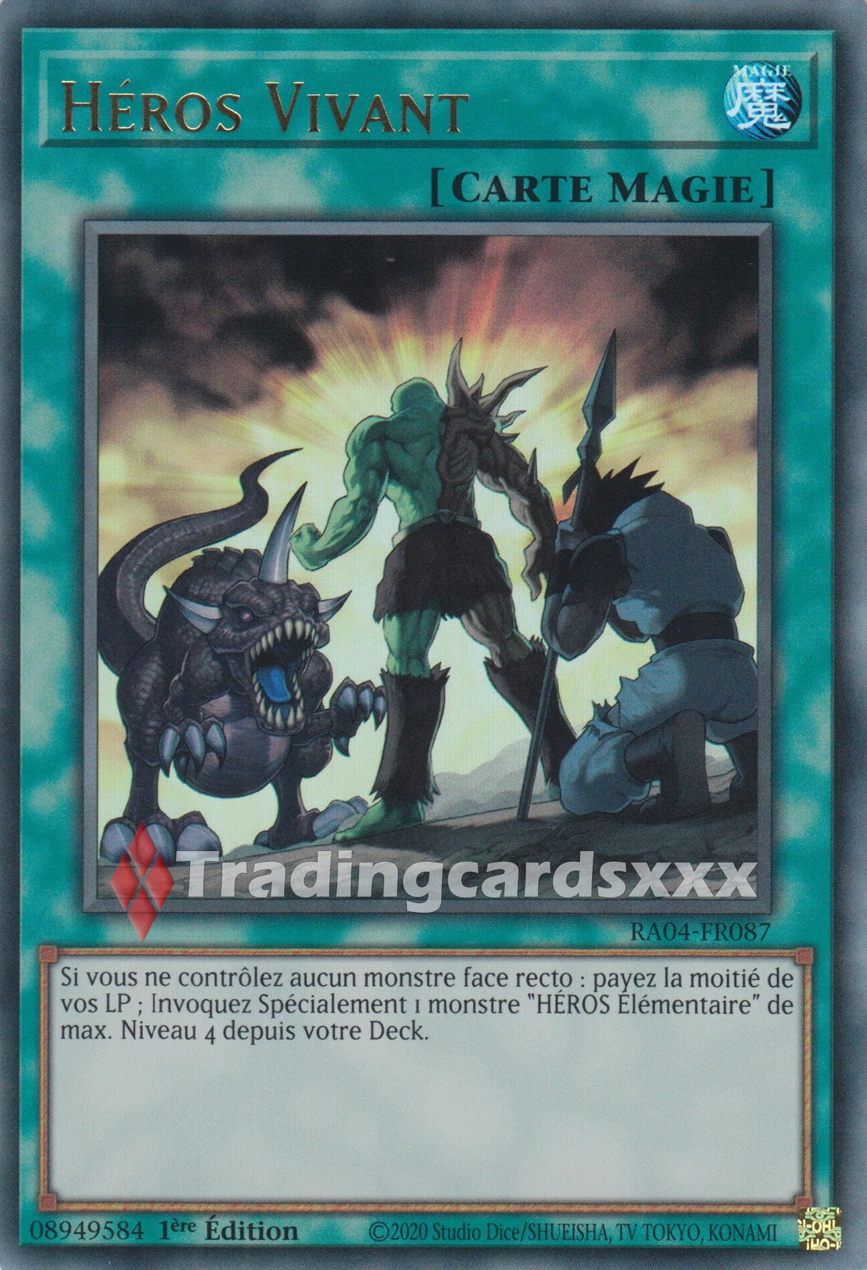Yu-Gi-Oh! Héros Vivant : RA04-FR087