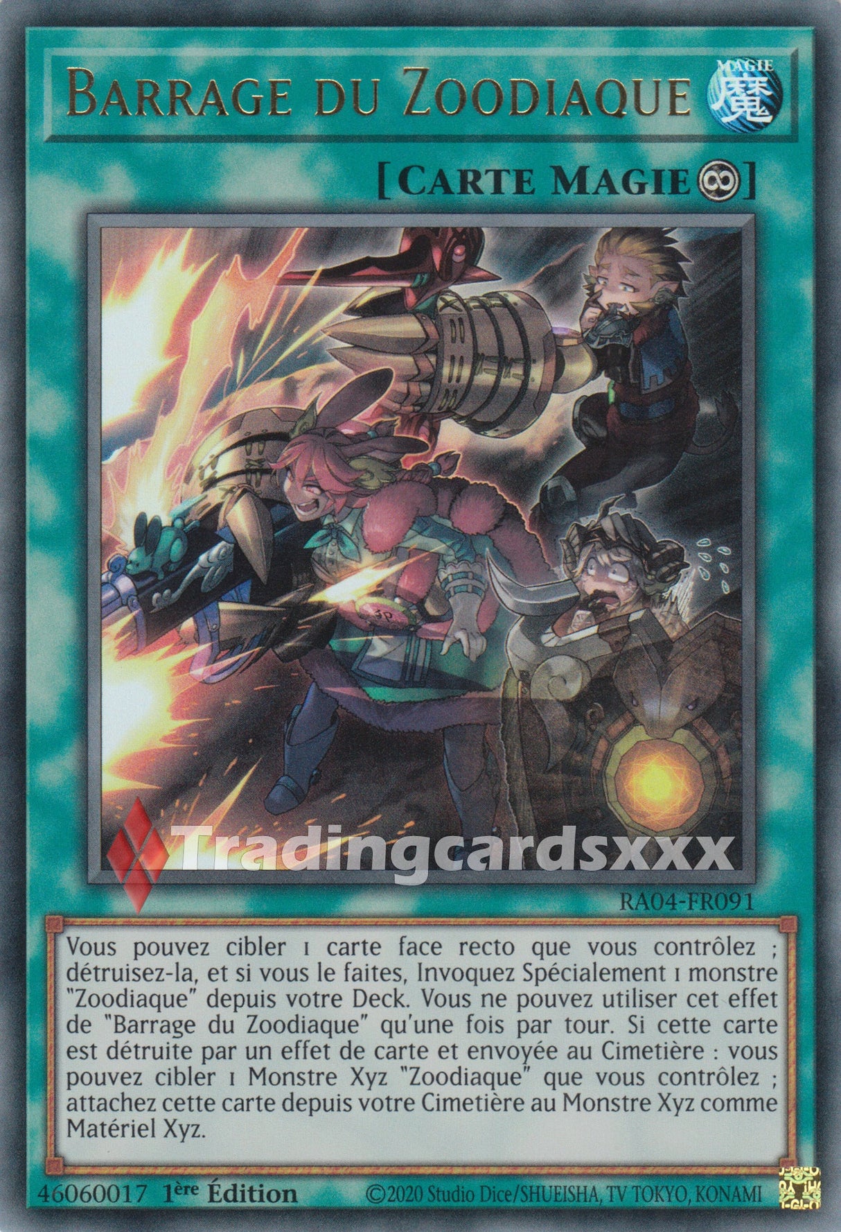Yu-Gi-Oh! Barrage du Zoodiaque : RA04-FR091