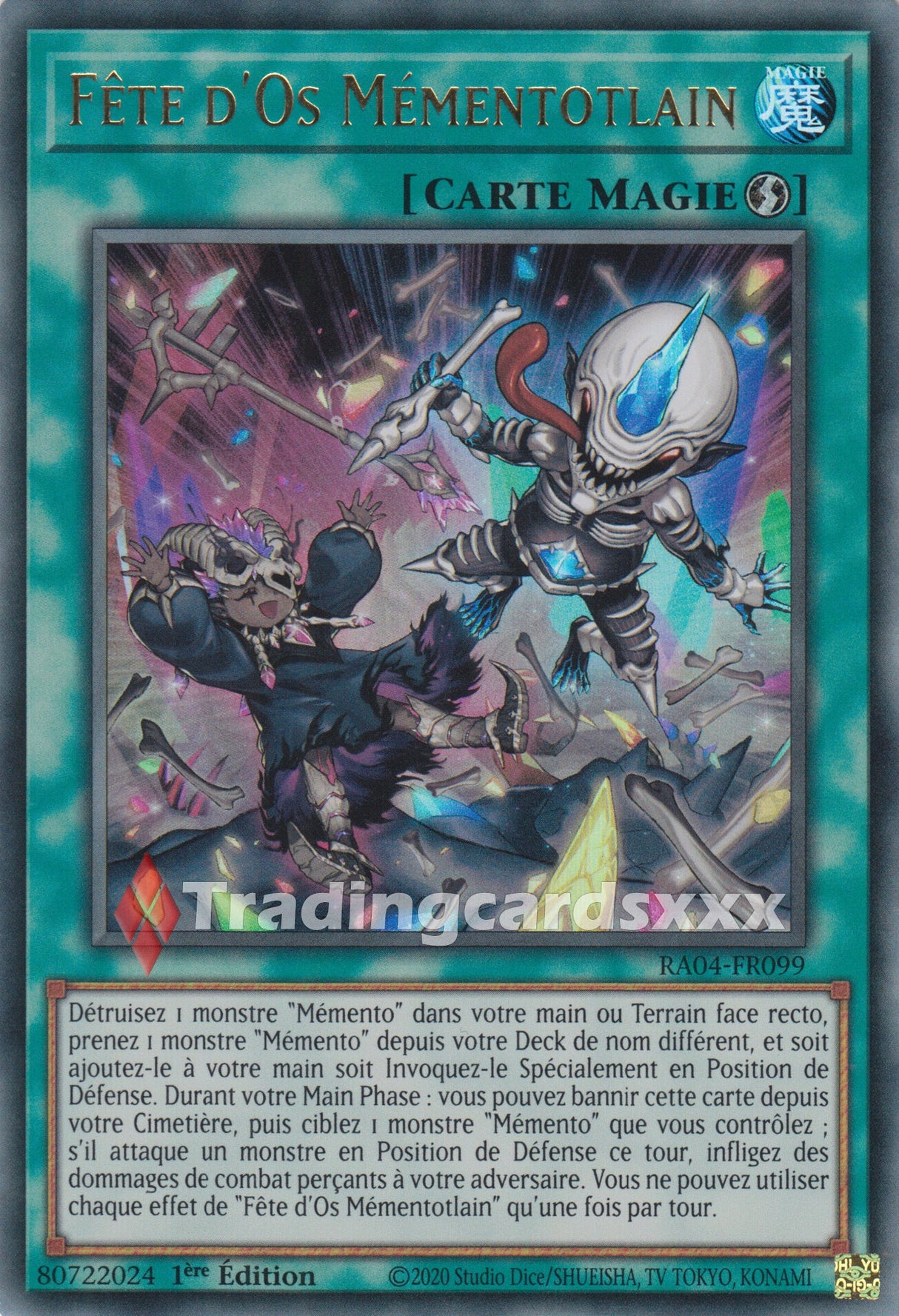 Yu-Gi-Oh! Fête d'Os Mémentotlain : RA04-FR099