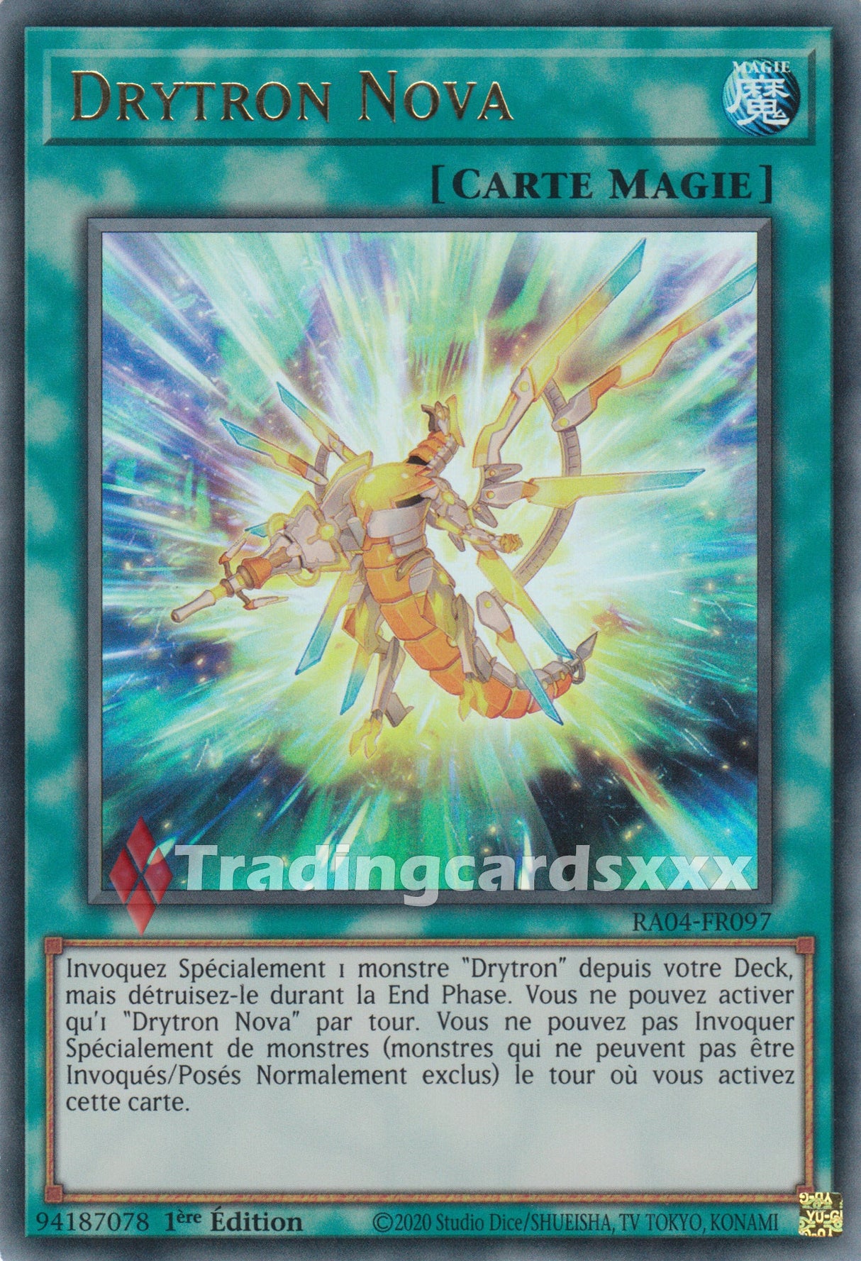 Yu-Gi-Oh! Drytron Nova : RA04-FR097