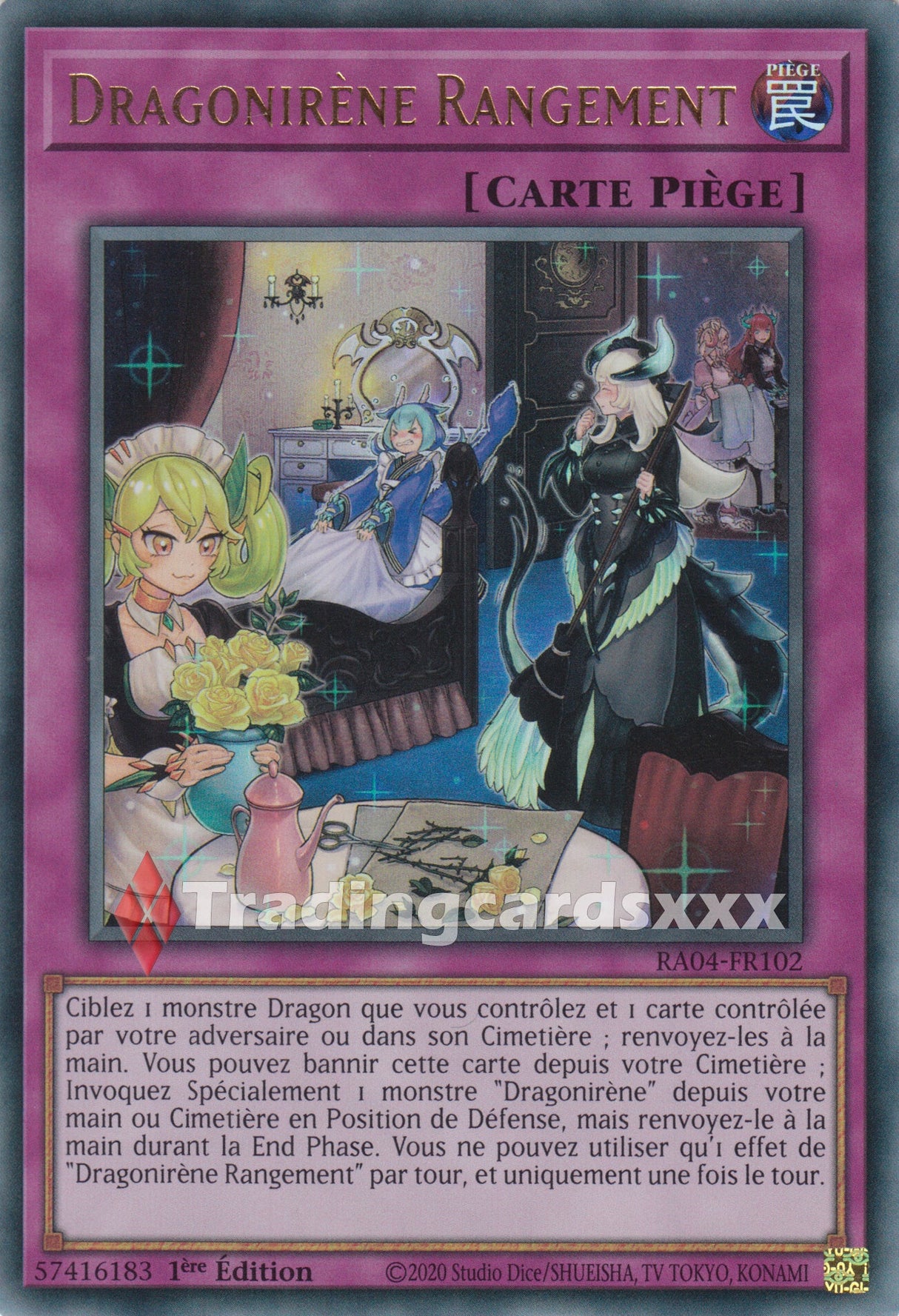 Yu-Gi-Oh! Dragonirène Rangement : RA04-FR102