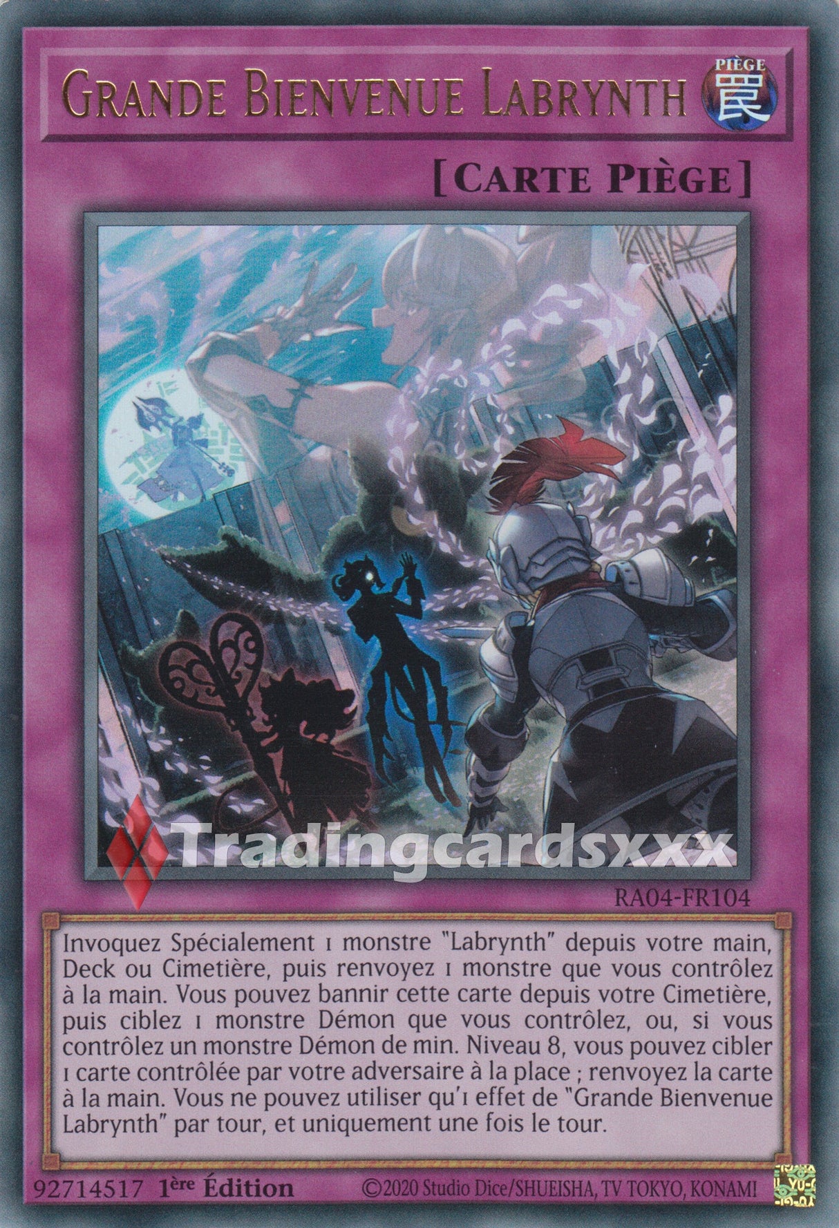 Yu-Gi-Oh! Grande Bienvenue Labrynth : RA04-FR104