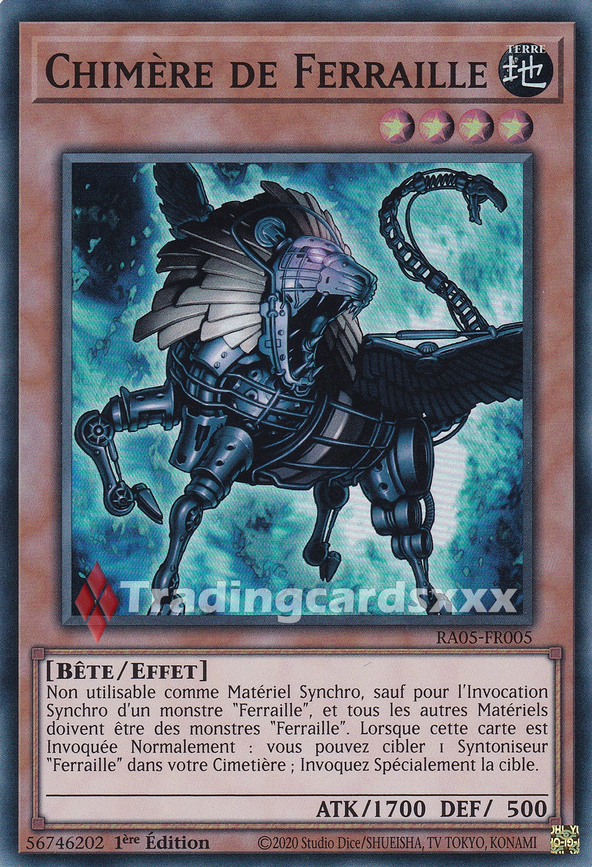 Yu-Gi-Oh! Chimère de Ferraille : SR RA05-FR005